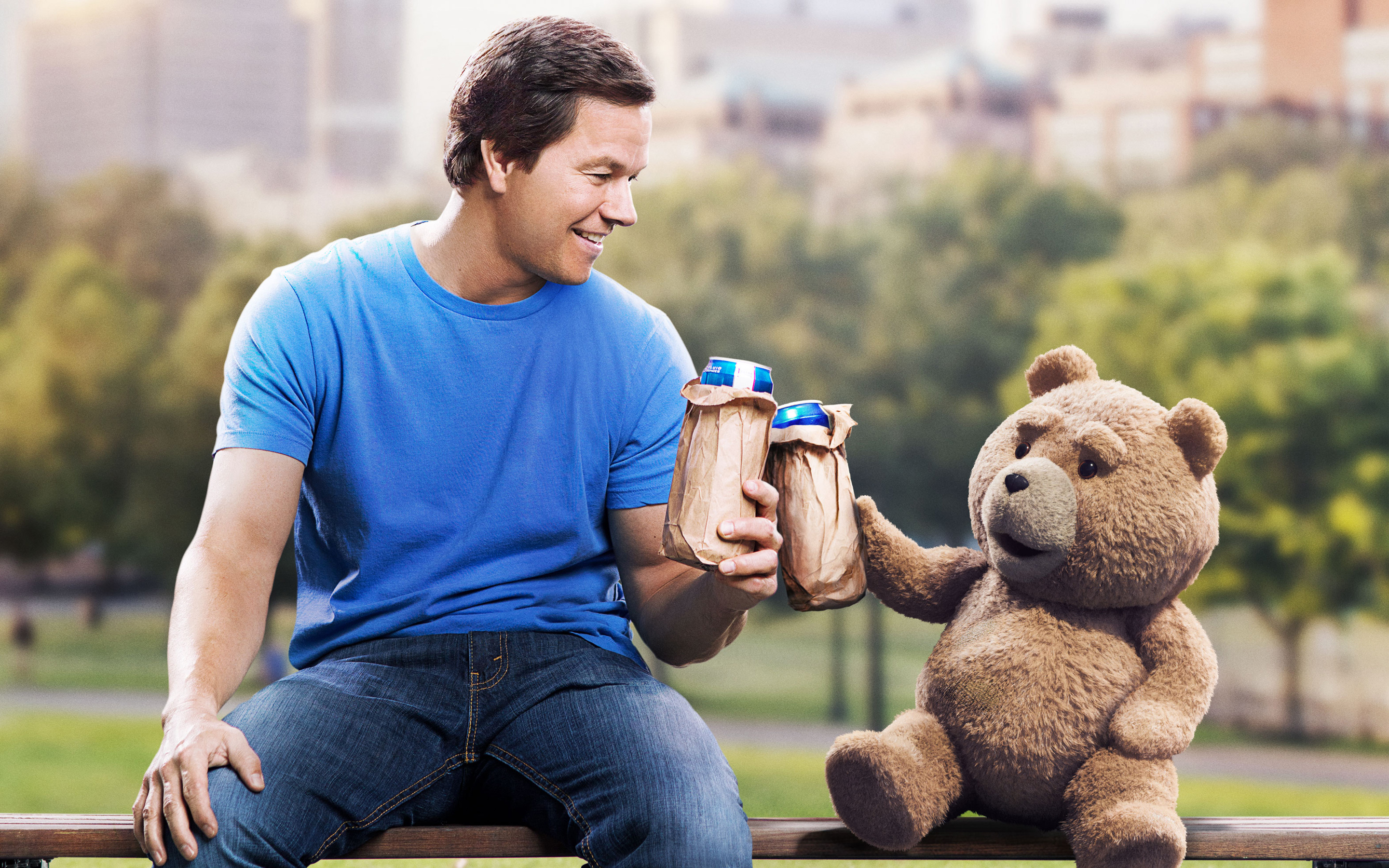 Mark Wahlberg Ted Movie Character 2880x1800