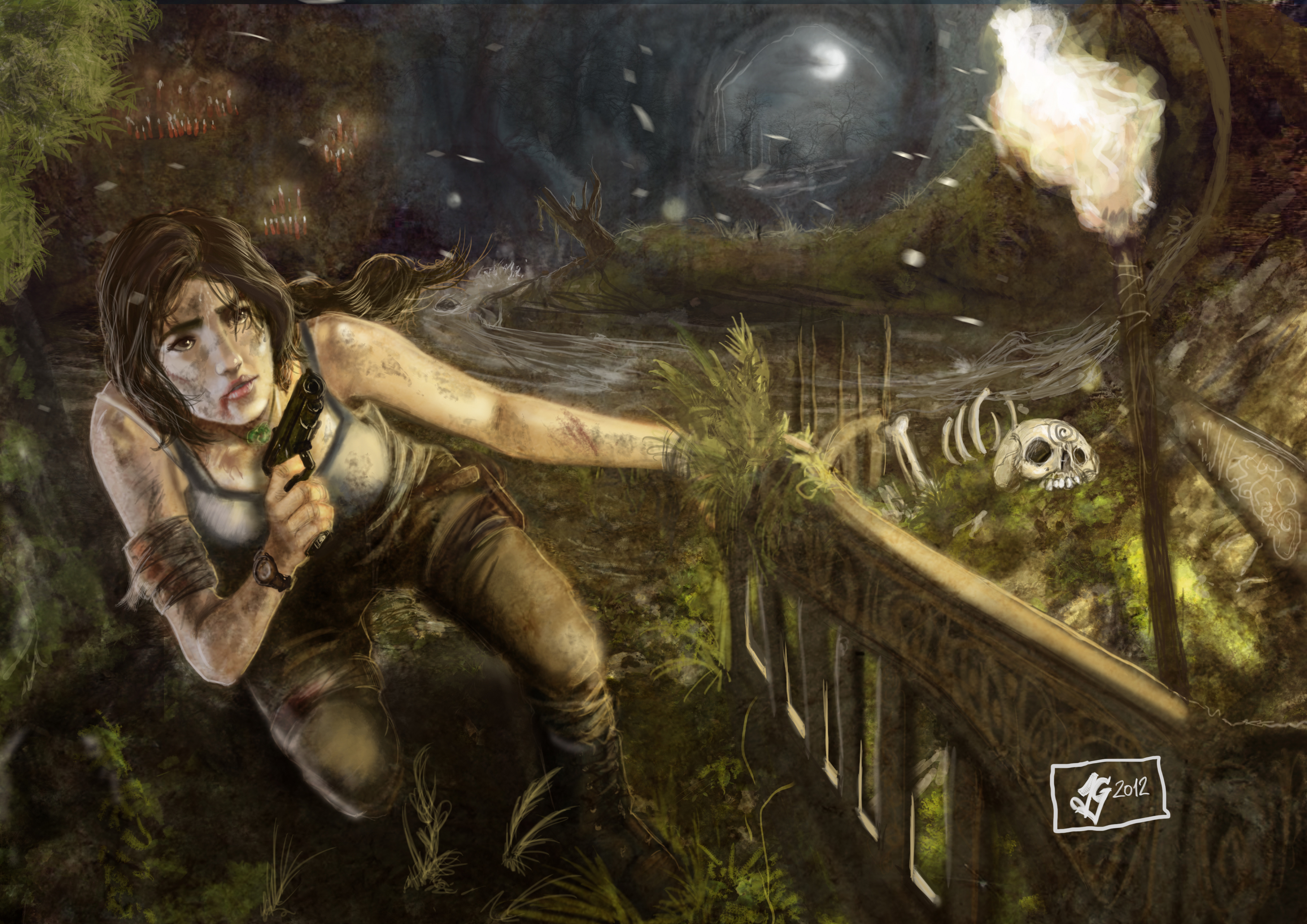 Lara Croft Tomb Raider 2013 3508x2480