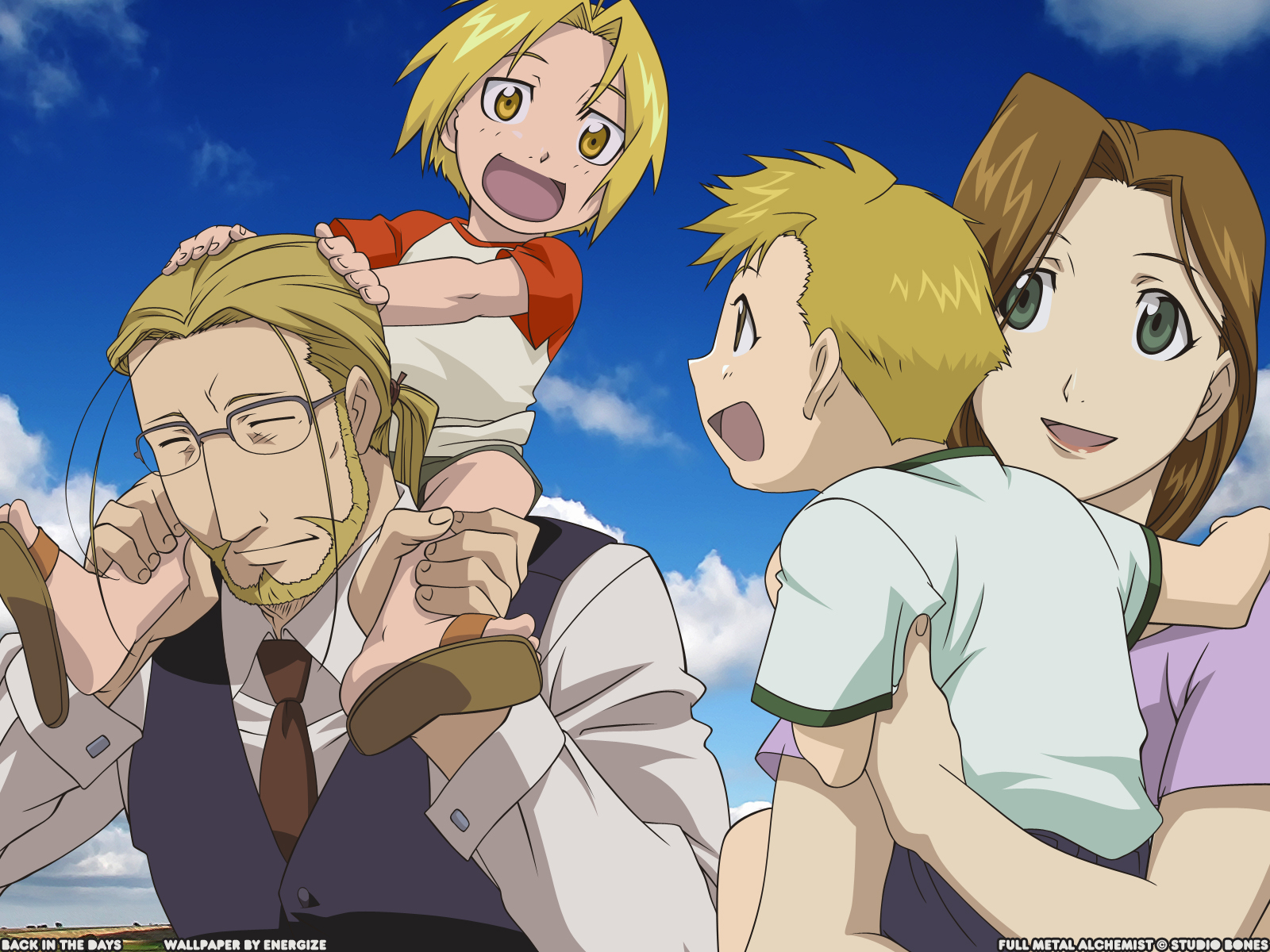 Alphonse Elric Edward Elric Trisha Elric Van Hohenheim 1600x1200