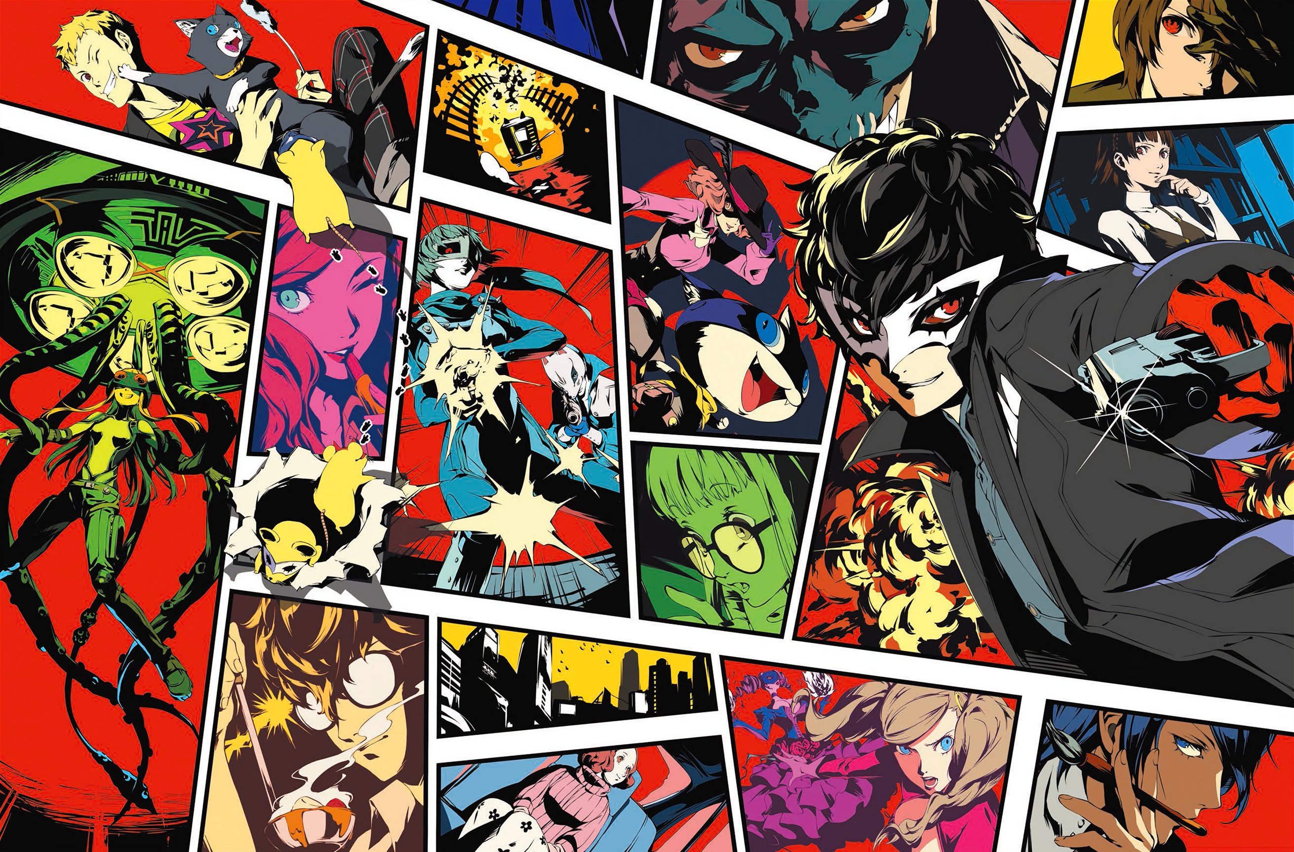 Joker Persona Persona 5 Phantom Thieves Of Hearts 2623x1728
