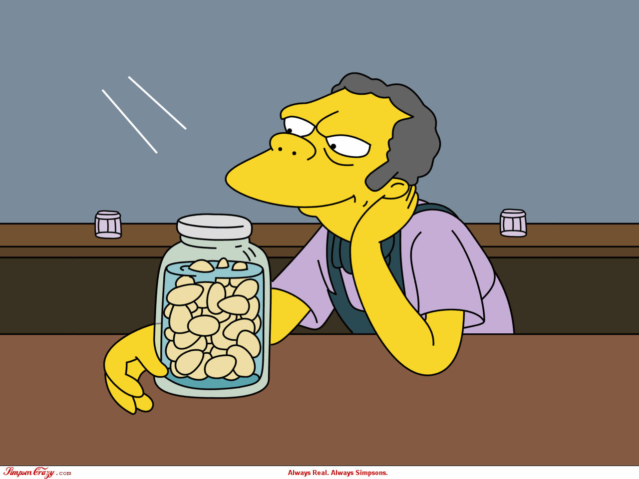 Moe Szyslak The Simpsons 1280x960