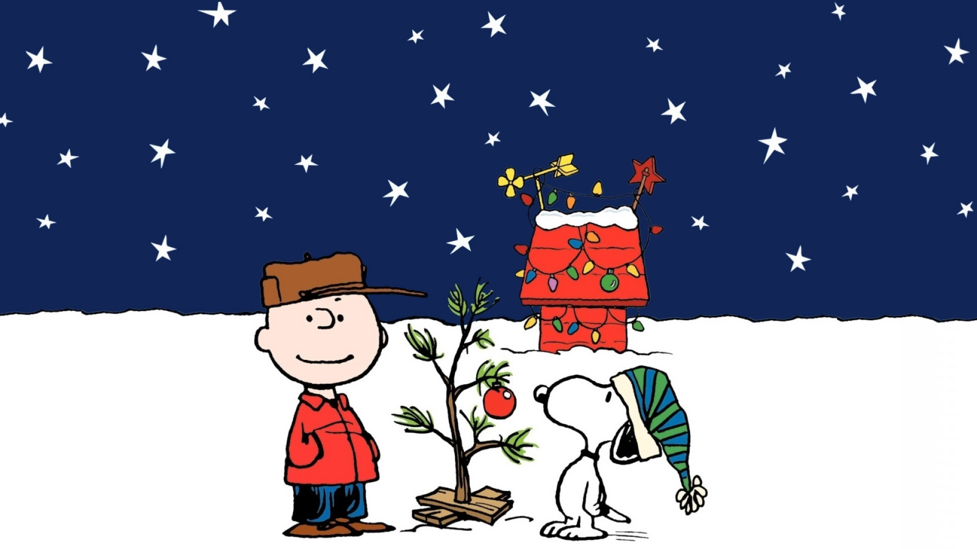 Charlie Brown Peanuts Cartoon Snoopy 1920x1080