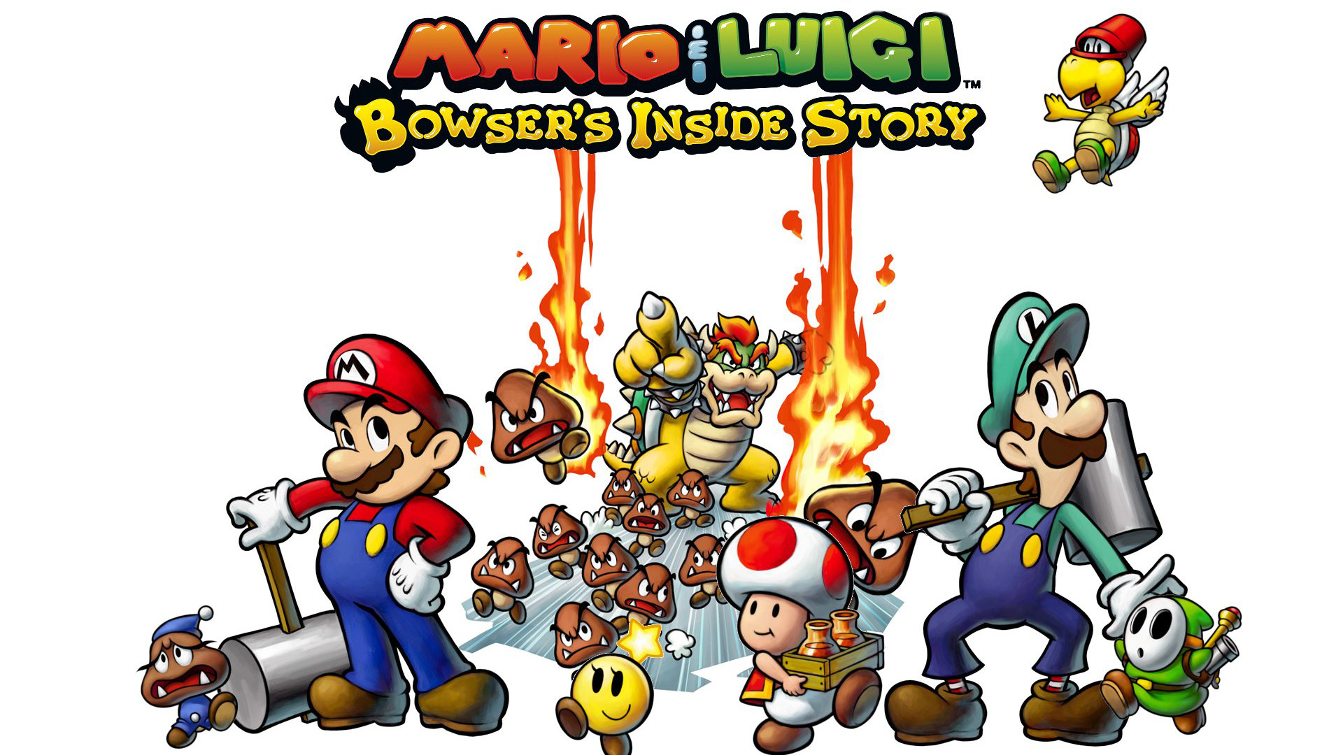 Video Game Mario Amp Luigi Bowser 039 S Inside Story 1920x1080