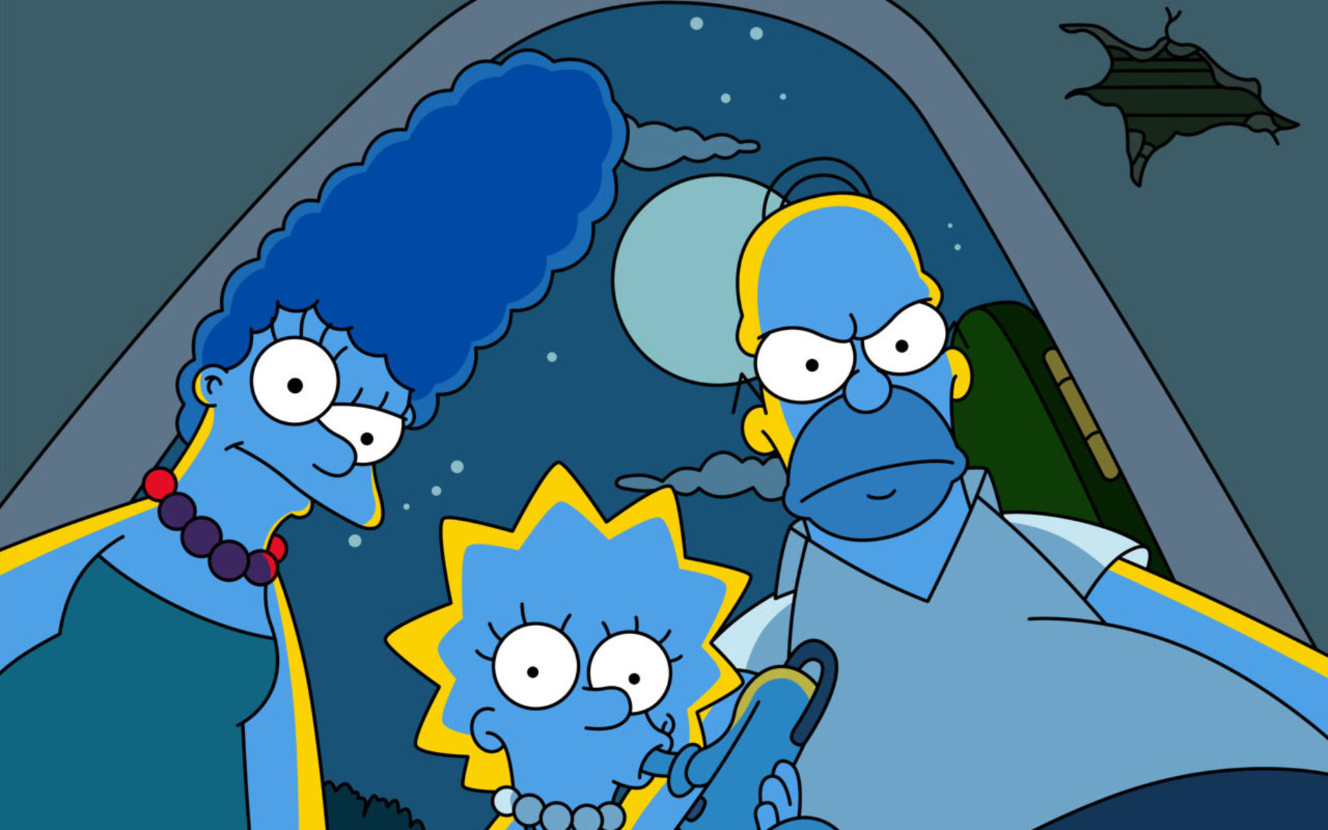 Homer Simpson Lisa Simpson Marge Simpson 1920x1200