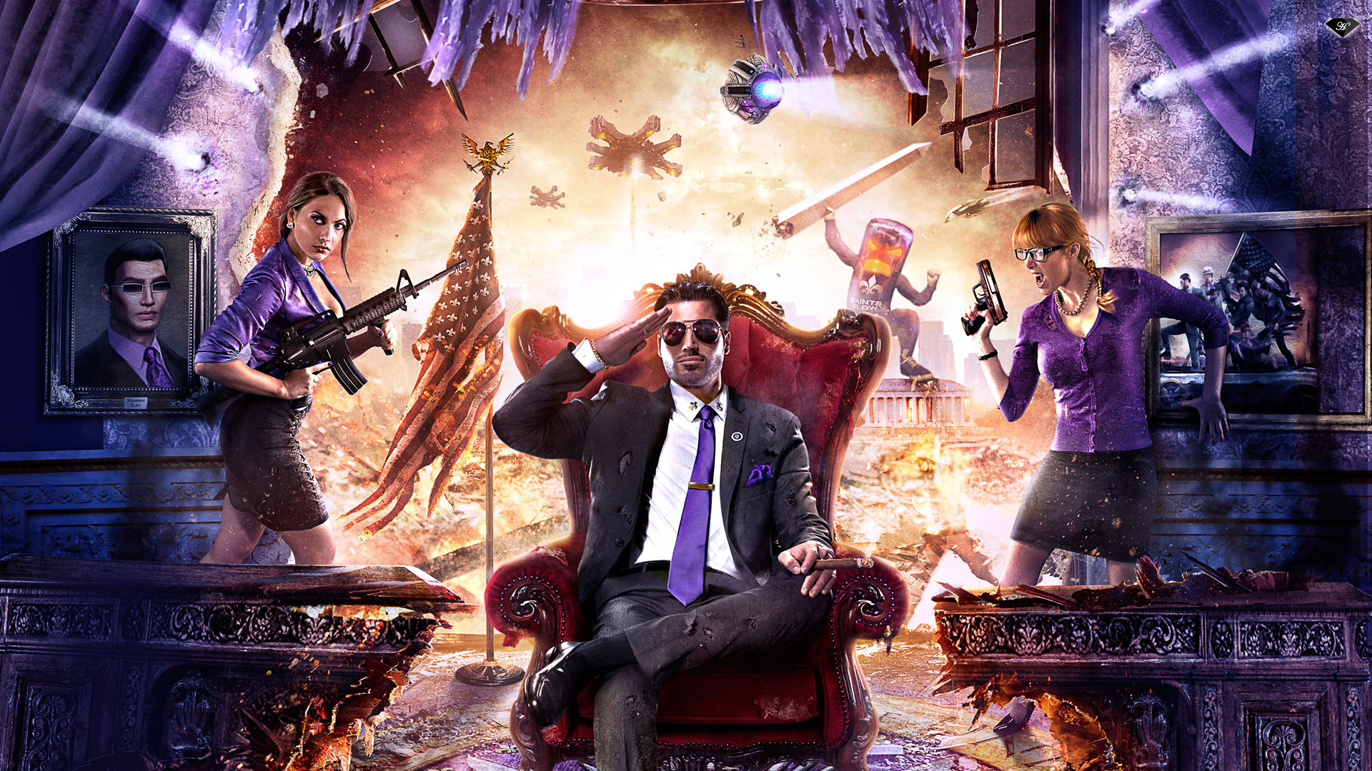 Video Game Saints Row IV 1920x1080