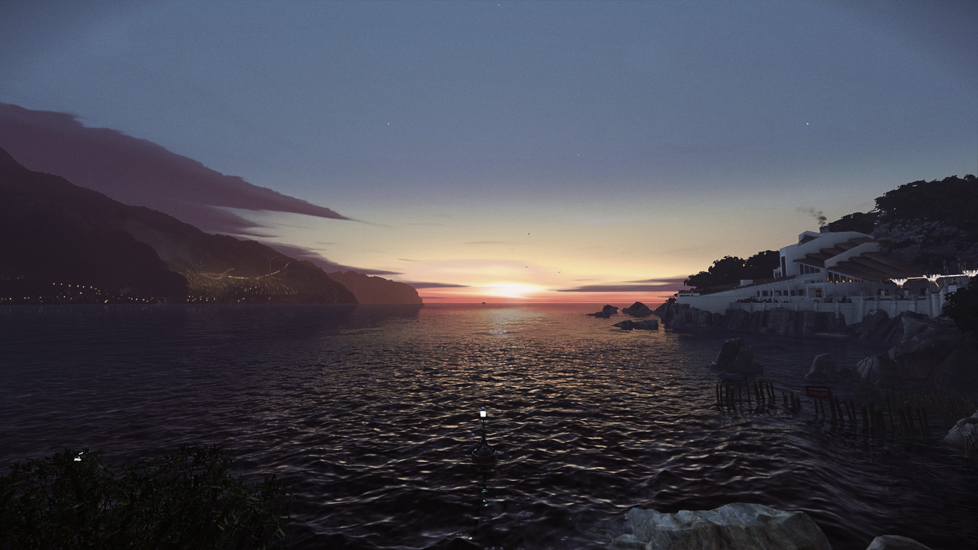 Dishonored 2 Screen Shot Video Game Art Sunset 1920x1080