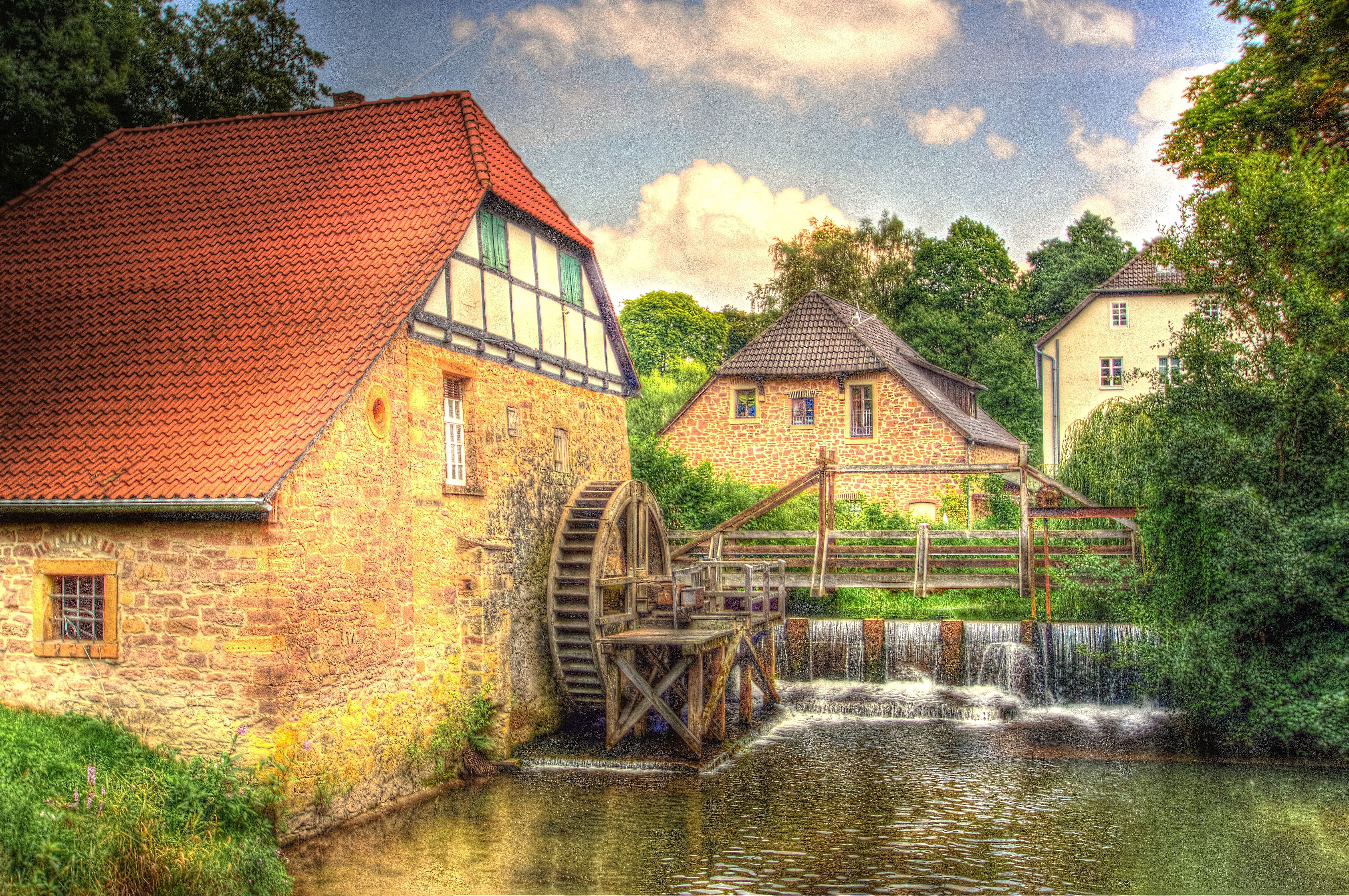 Hdr Watermill 4727x3140