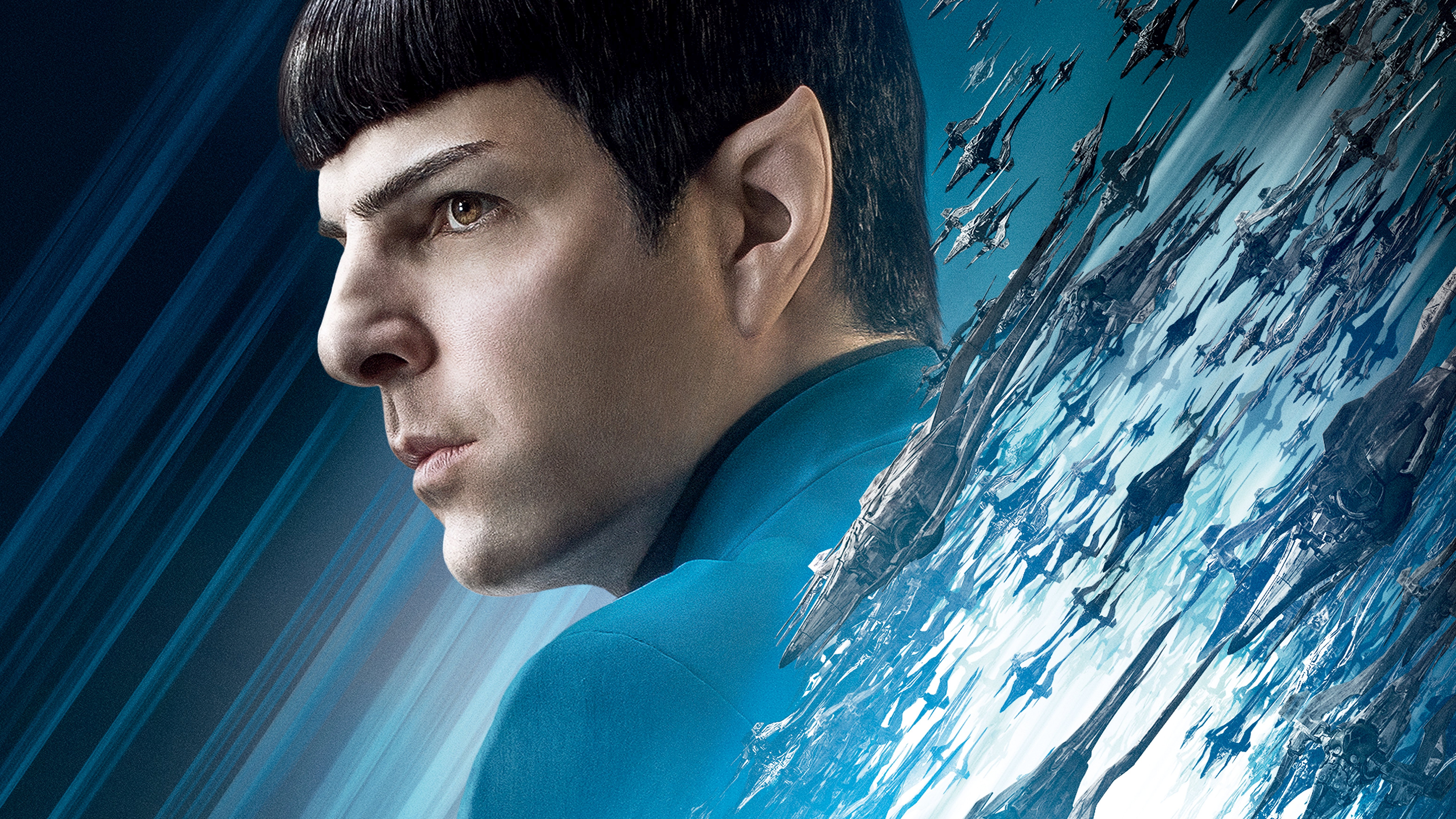 Spock Star Trek Star Trek Beyond Zachary Quinto 6250x3516