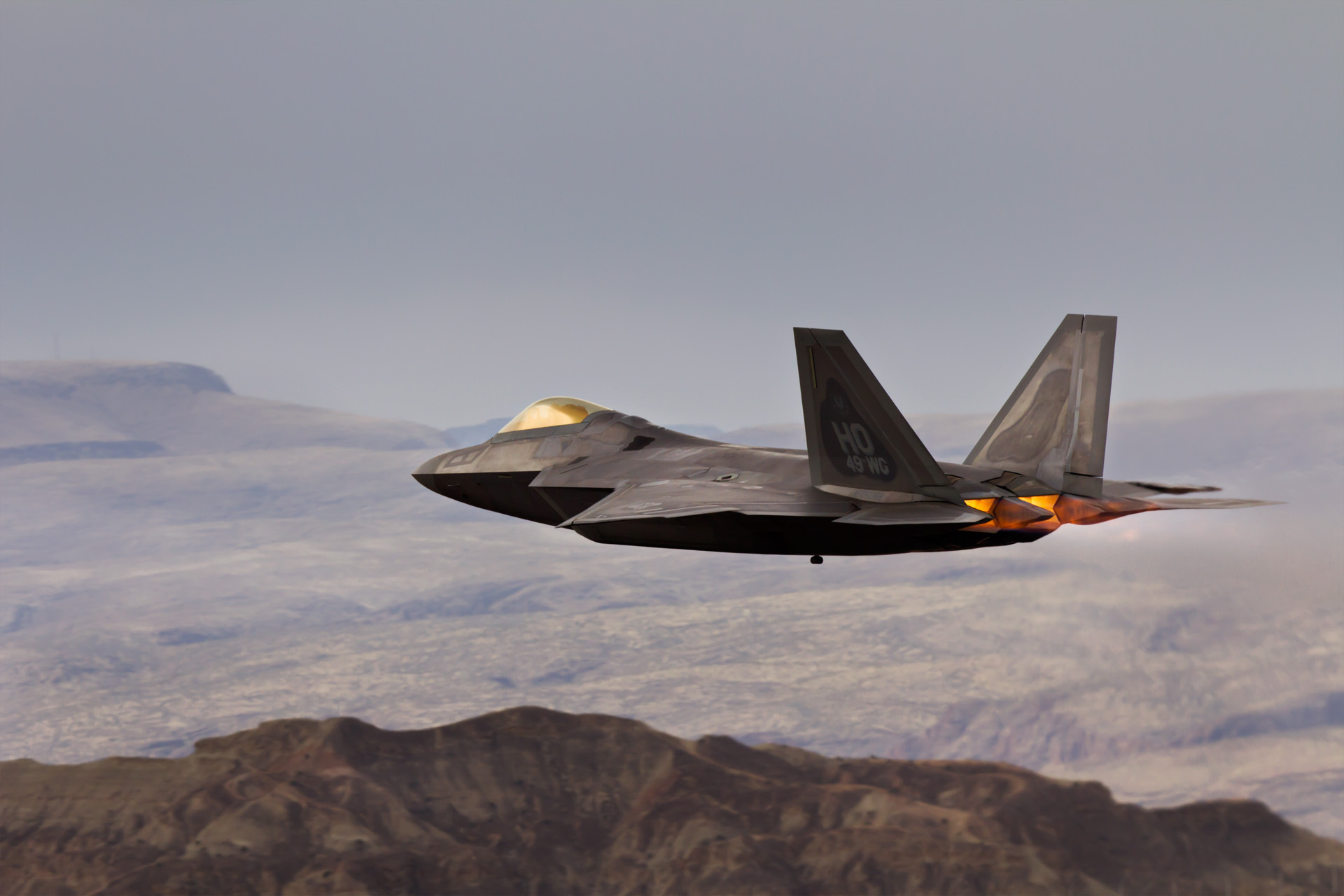 Military Lockheed Martin F 22 Raptor 1920x1280