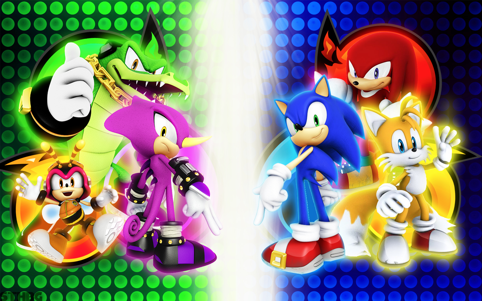 Knuckles The Echidna Miles Quot Tails Quot Prower Sonic The Hedgehog 1920x1200