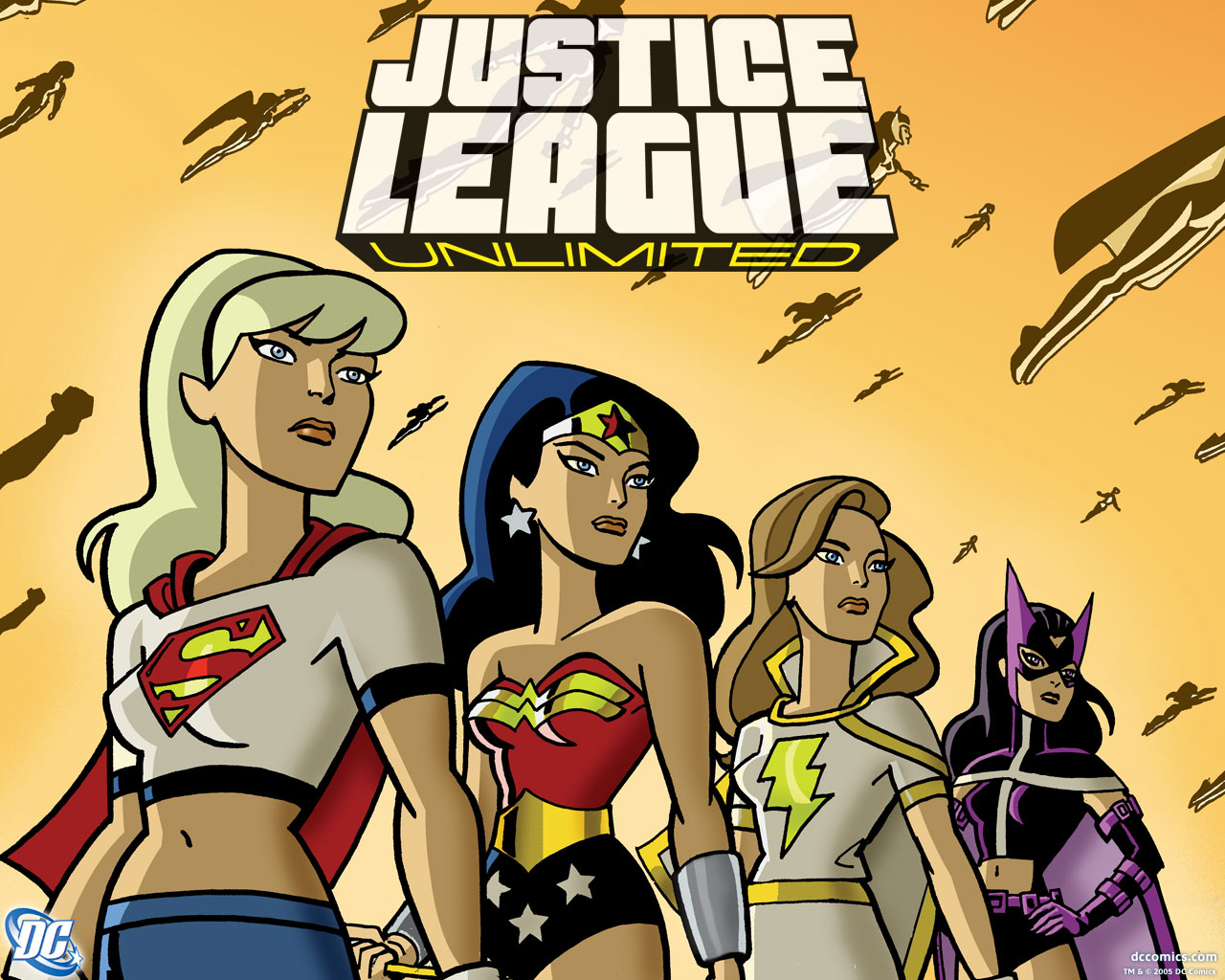 Comic Comics Dc Comics Huntress Dc Comics Justice League Supergirl Superhero Wonder Woman 1280x1024