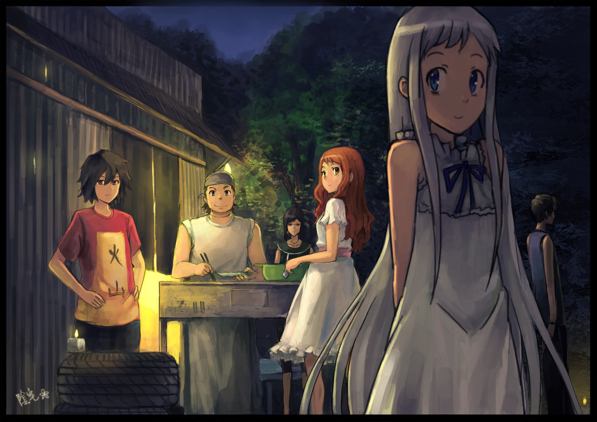 Anime Anohana 1920x1358