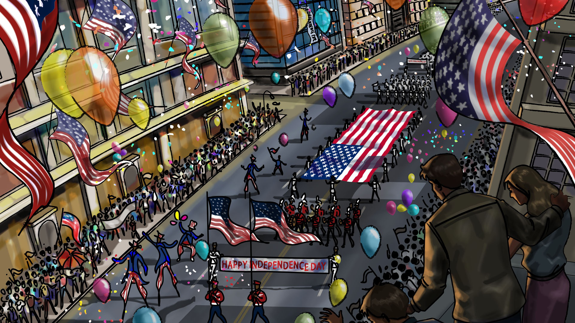 Holiday 4th Of July 1920x1080