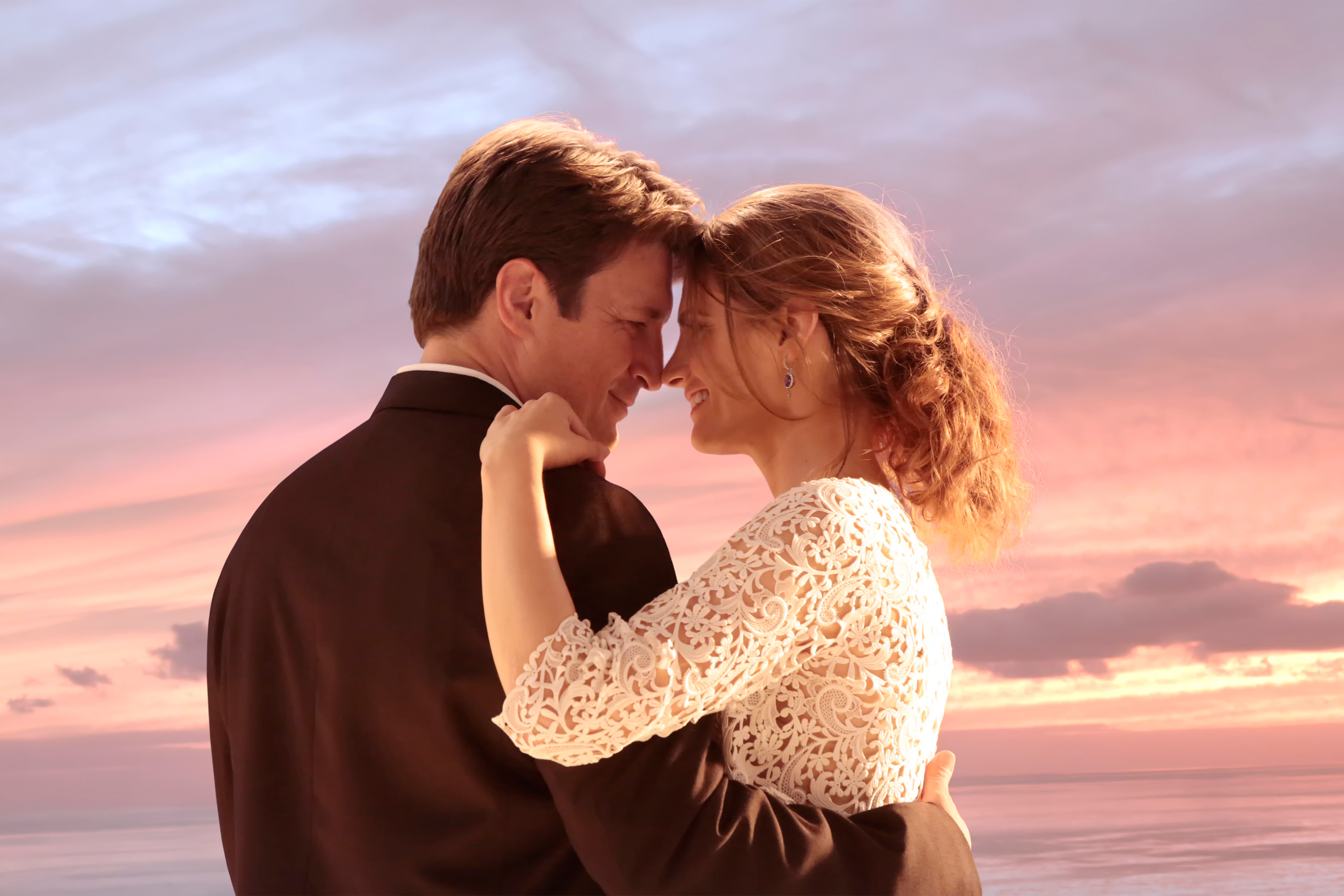 Castle Tv Show Kate Beckett Nathan Fillion Richard Castle Stana Katic 3000x2000