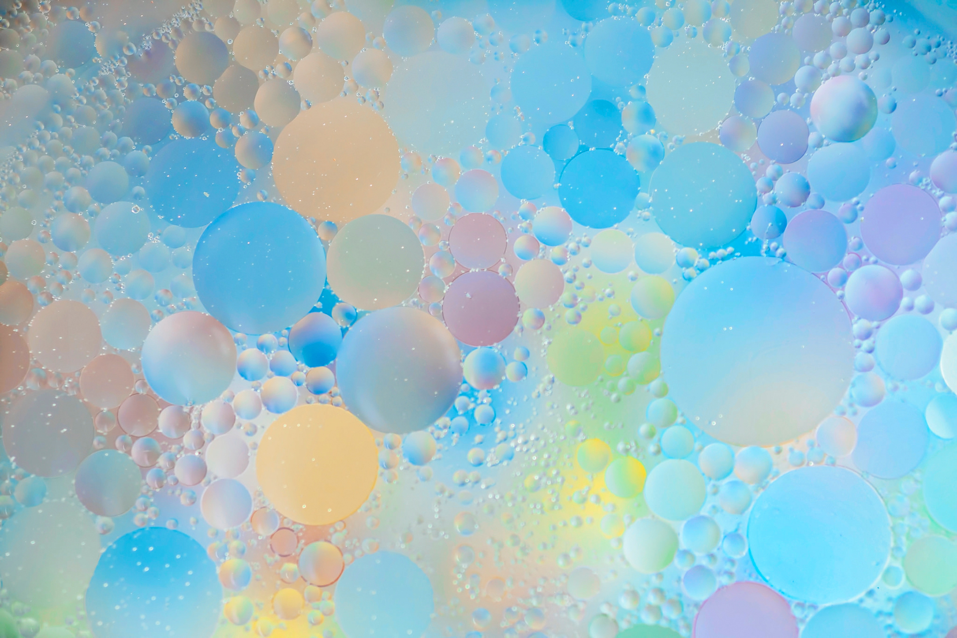Circle Colors Dots Water 1920x1280