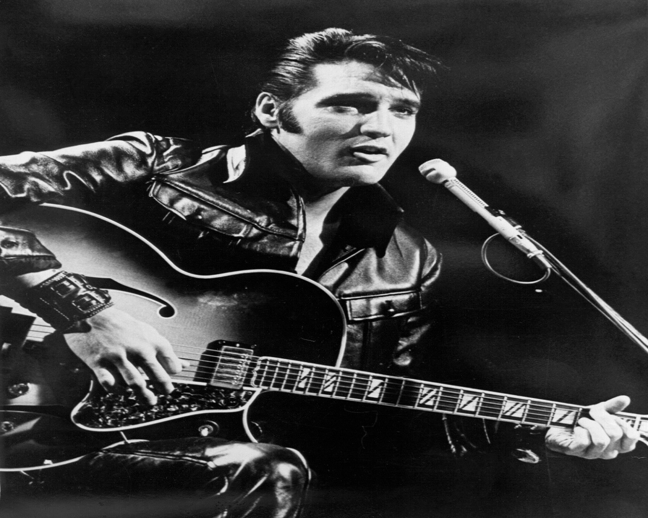 Elvis Presley Music Rock Amp Roll The King 1280x1024