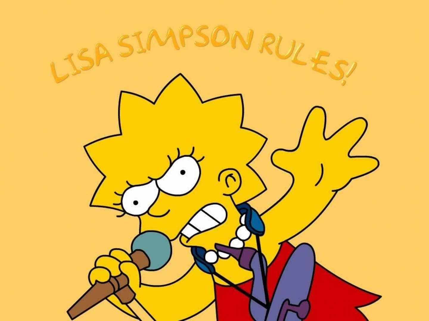 Lisa Simpson The Simpsons 1440x1080