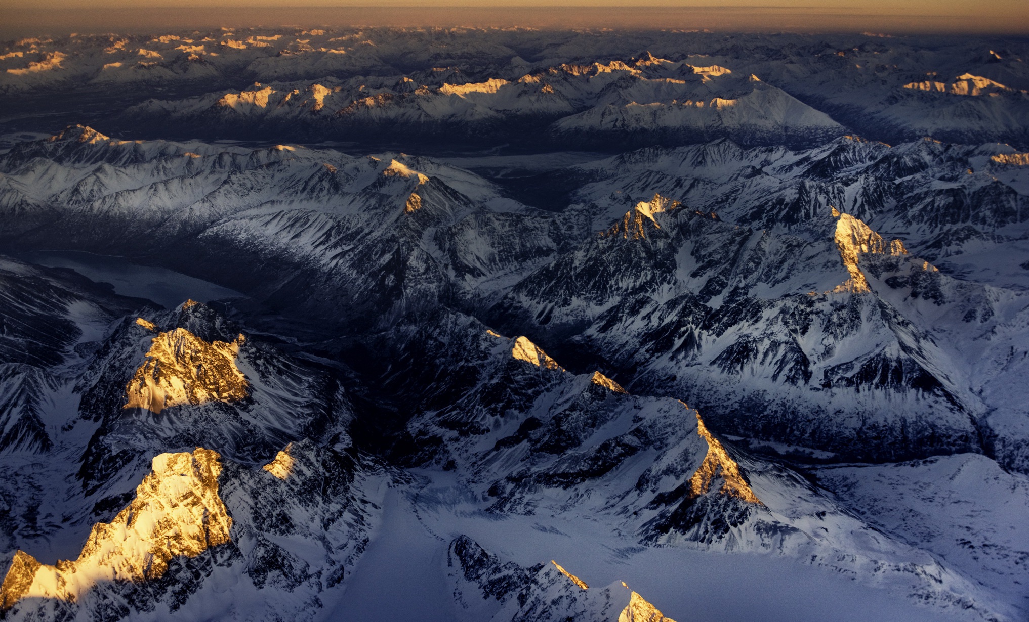 Alaska Nature Landscape Mountains 2033x1230