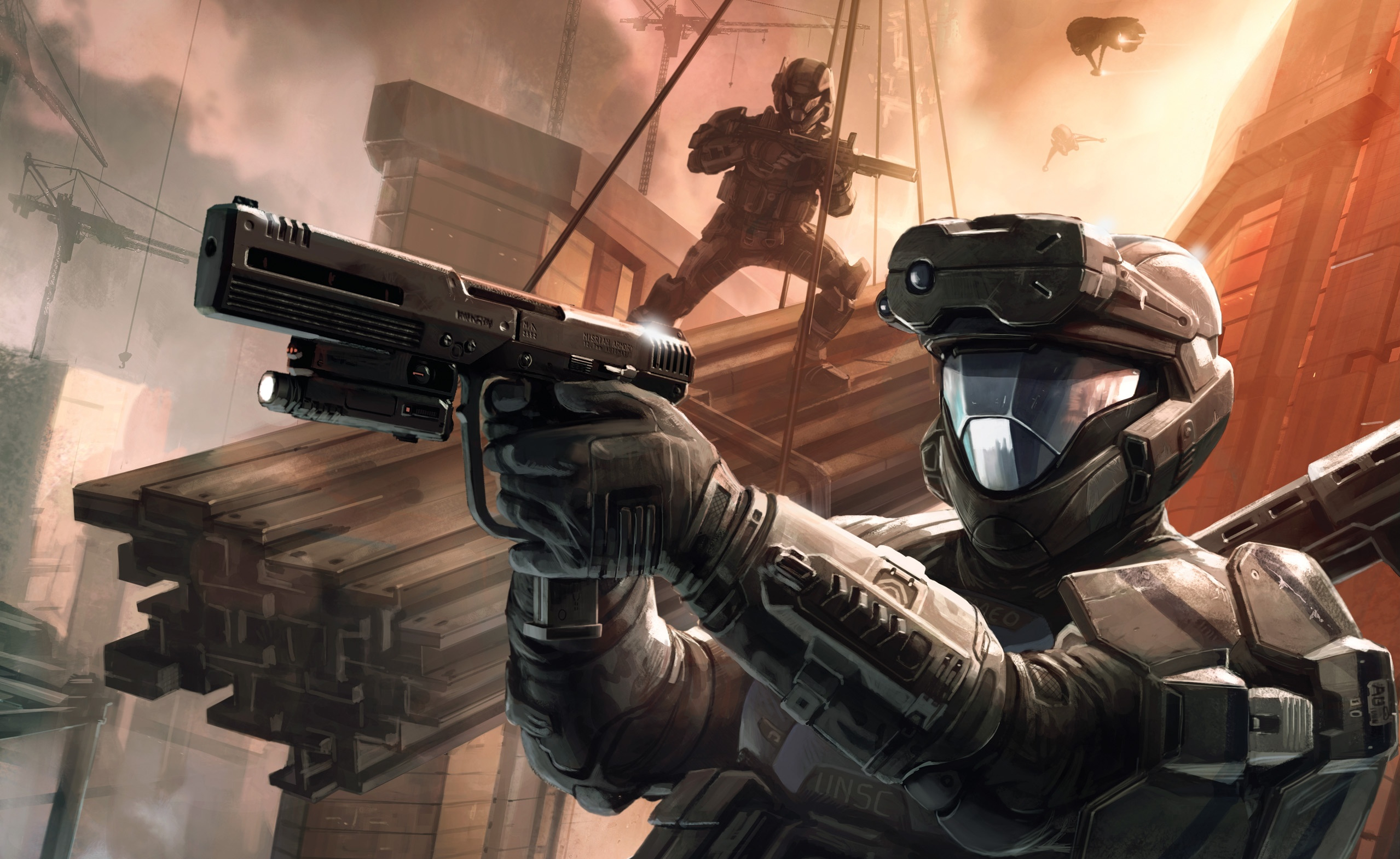 Video Game Halo 3 ODST 2558x1570