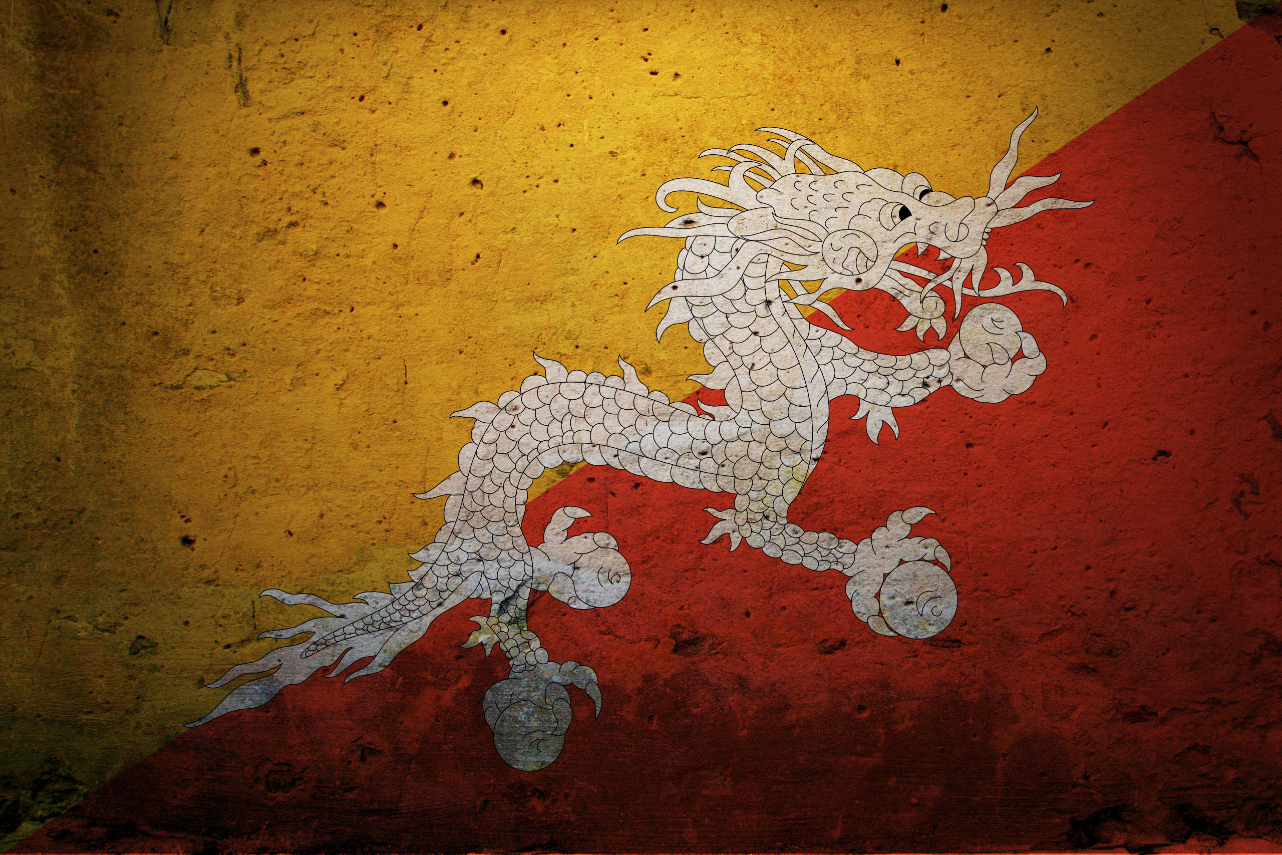 Misc Flag Of Bhutan 2560x1707