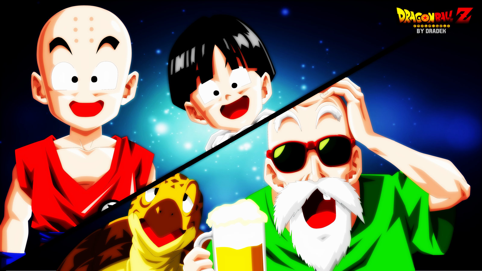 Dragon Ball Z Gohan Dragon Ball Krillin Dragon Ball Master Roshi Dragon Ball 1600x900