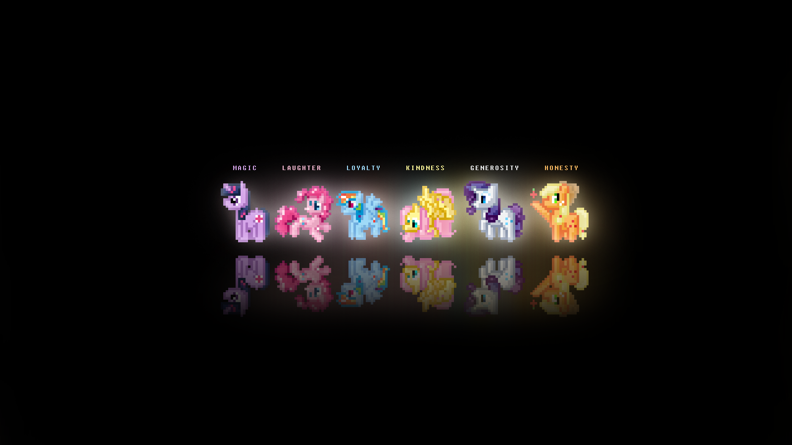 Applejack My Little Pony Fluttershy My Little Pony My Little Pony Pinkie Pie Rainbow Dash Rarity My  1600x900