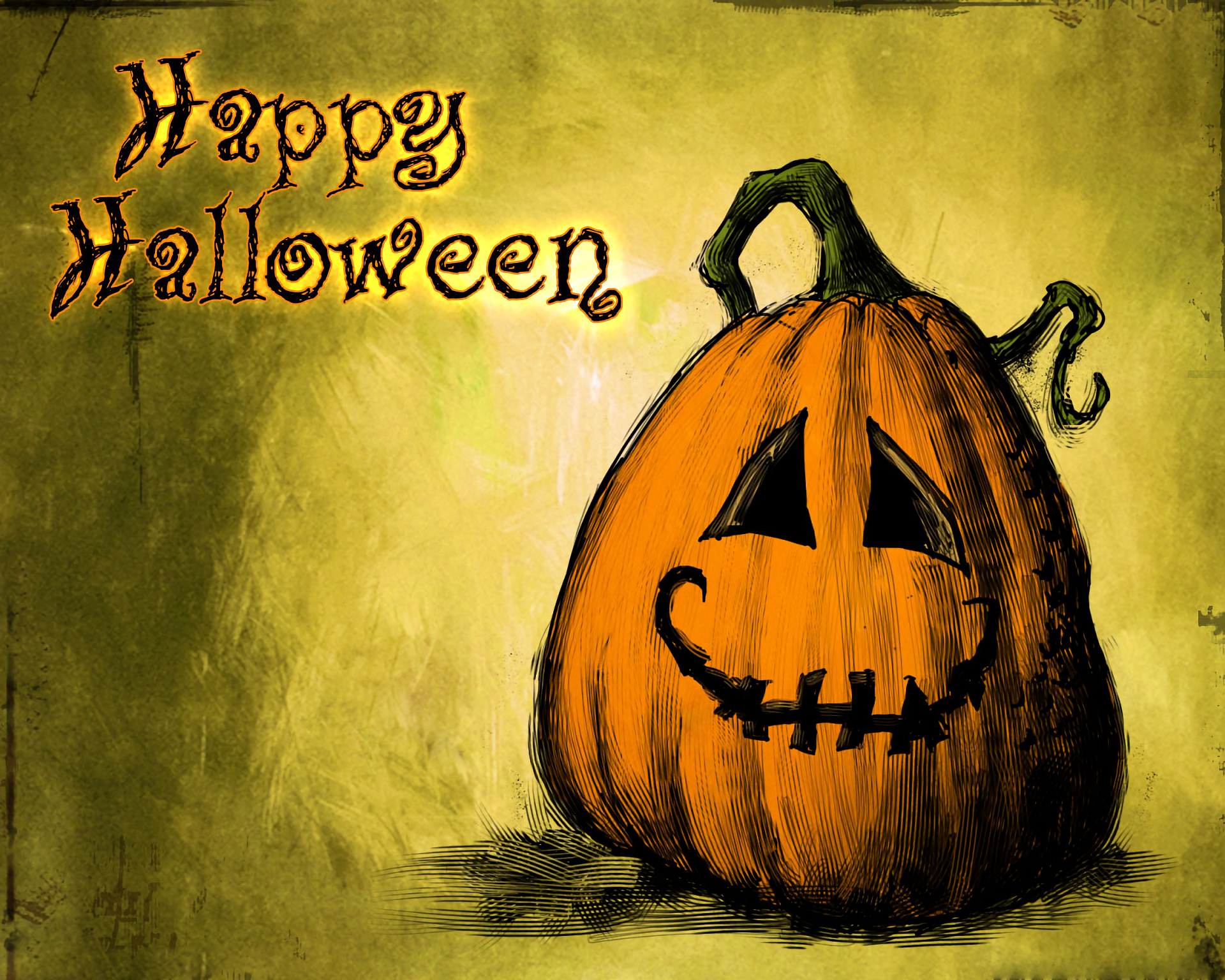 Halloween Happy Halloween Holiday Jack O 039 Lantern Pumpkin Smile 1920x1536