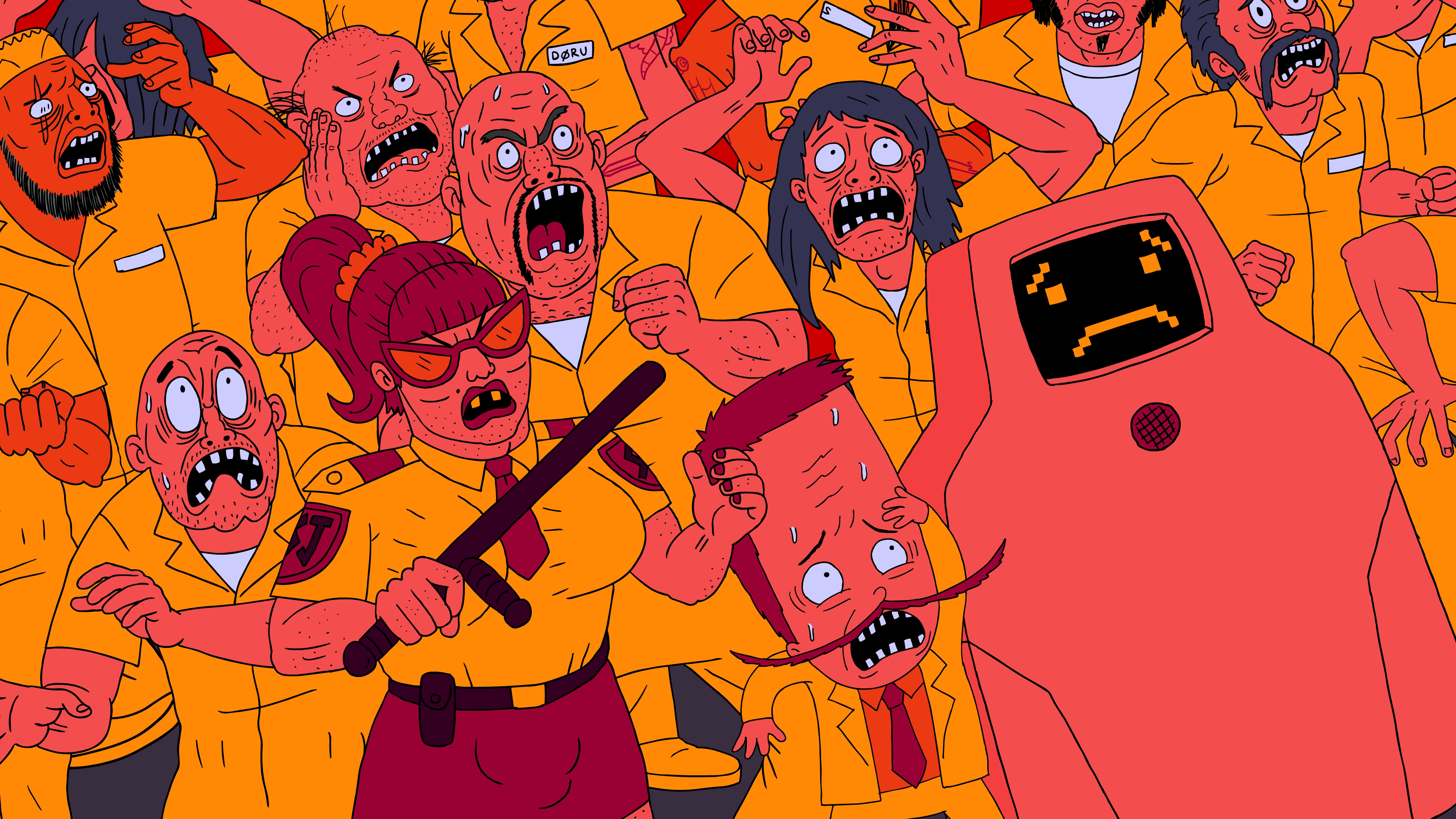 Adult Swim Superjail 4000x2250