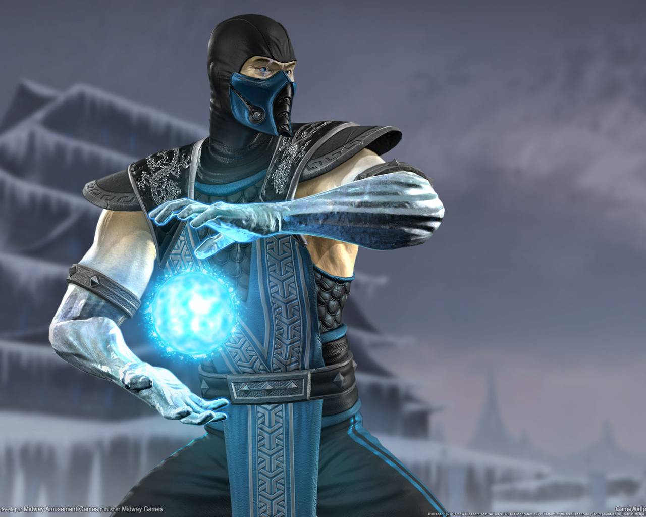 Sub Zero Mortal Kombat 1280x1024