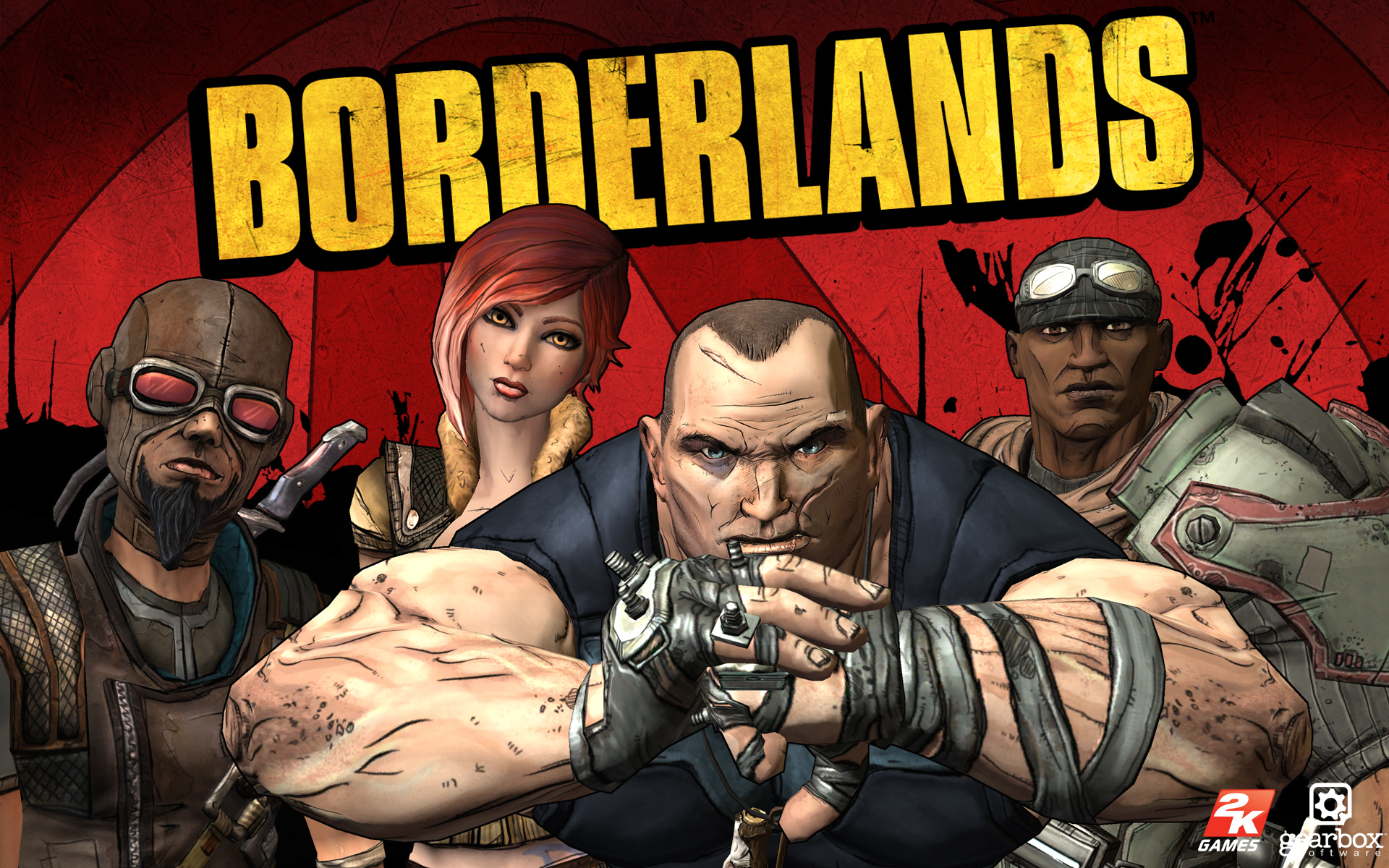 Borderlands Brick Borderlands Lilith Borderlands Mordecai Borderlands Roland Borderlands 1920x1200