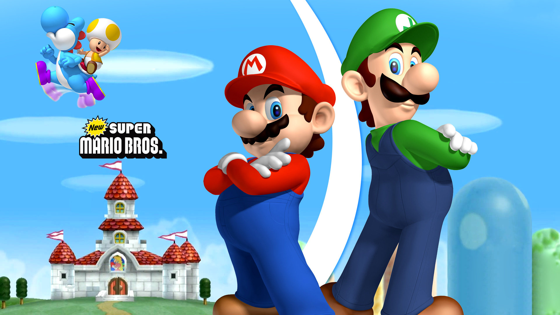Video Game New Super Mario Bros Wii 1920x1080