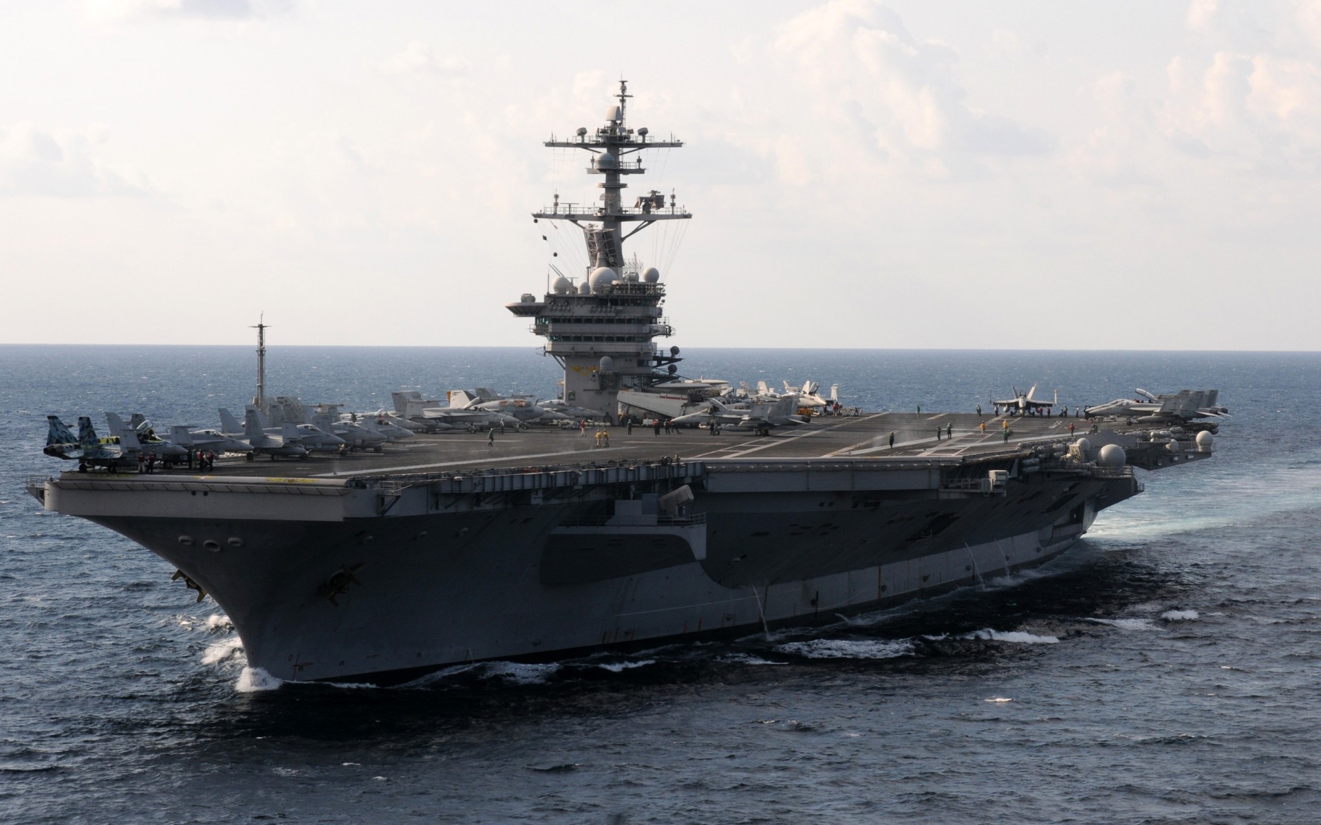 Aircraft Carrier Uss Carl Vinson Cvn 70 Warship 1920x1200