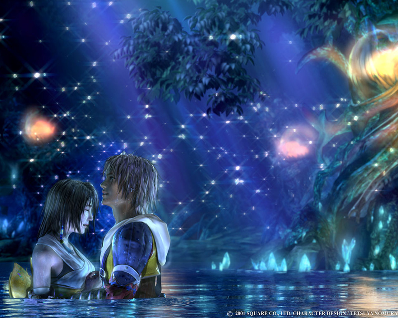 Final Fantasy X Tidus Final Fantasy Yuna Final Fantasy 1280x1024