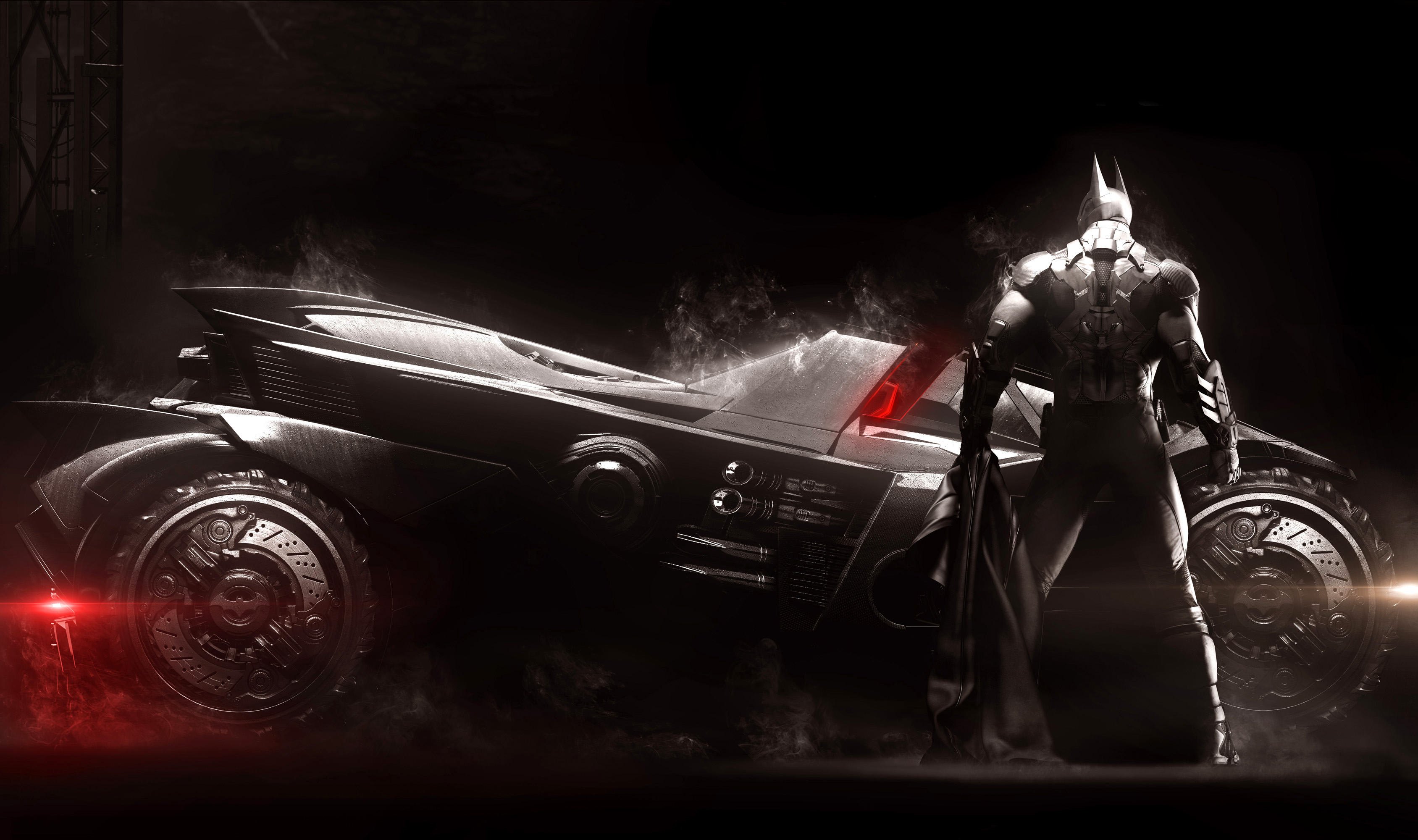 Batman Batman Arkham Knight Batmobile 3376x2000