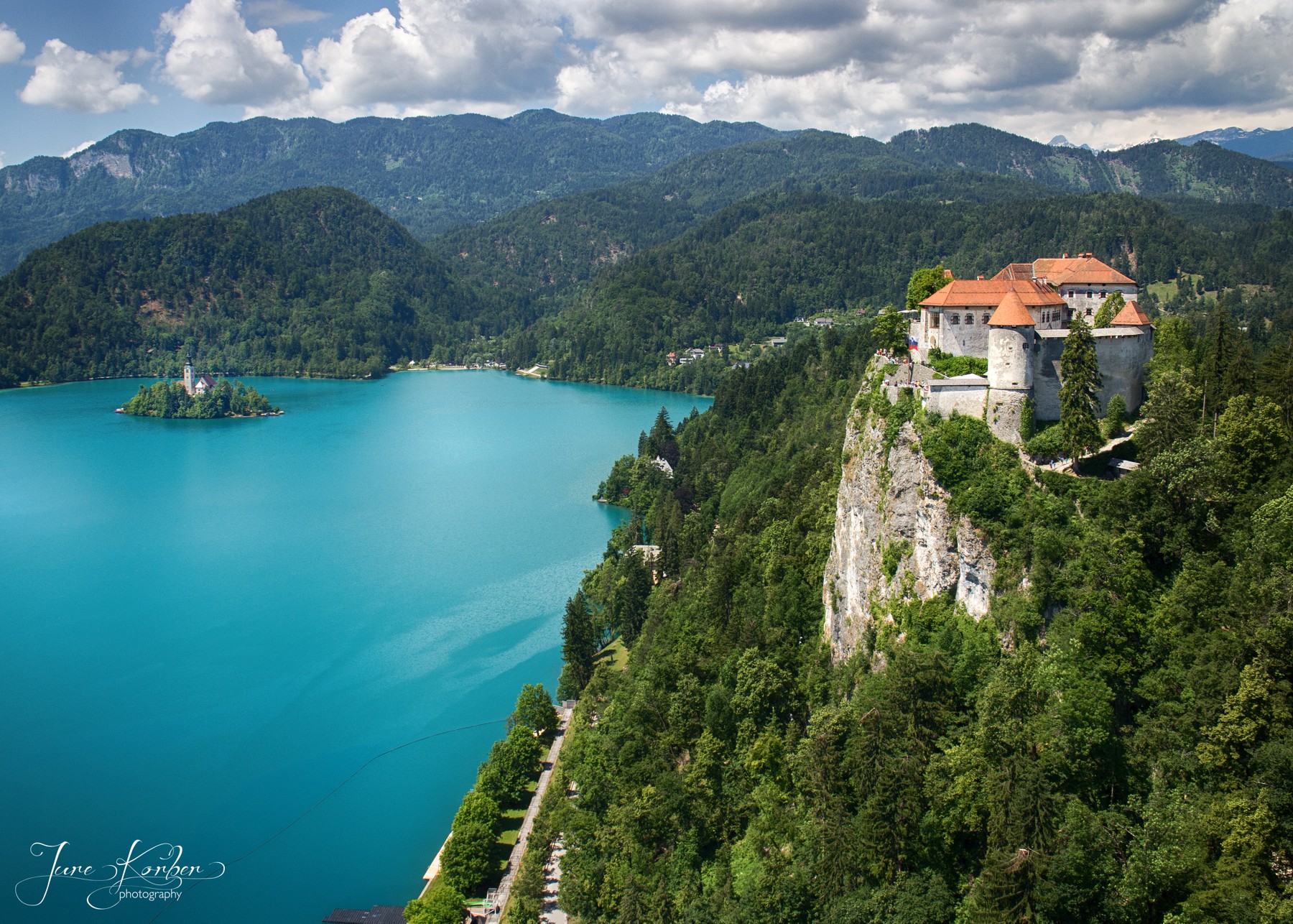 Castle Lake Bled Slovenia 1800x1286