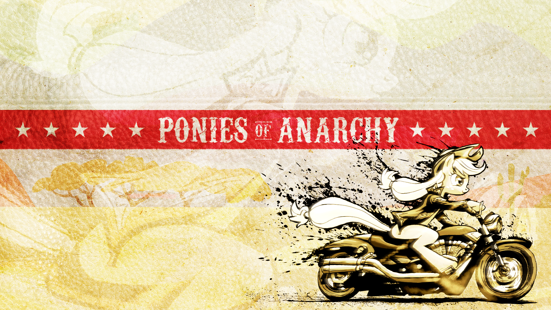 Applejack My Little Pony Motorcycle My Little Pony Sons Of Anarchy 1920x1080