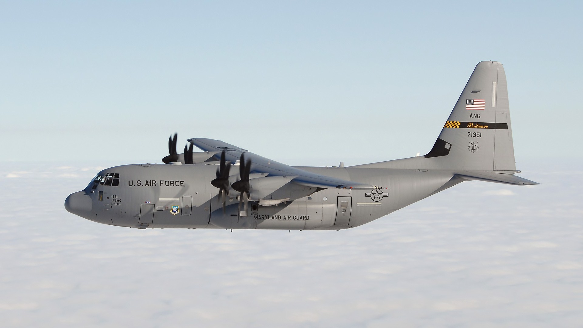 Military Lockheed C 130 Hercules 1920x1080