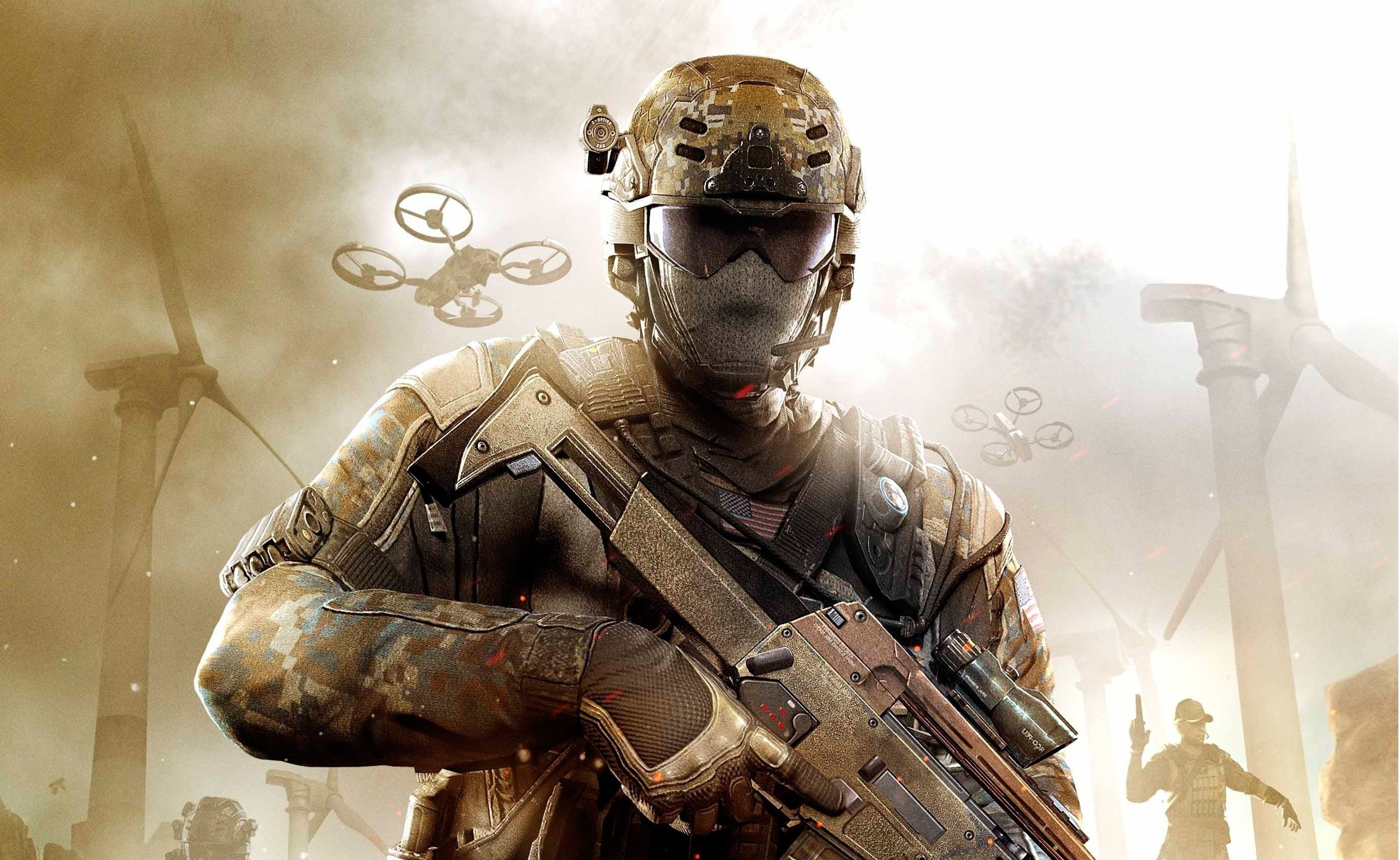 Call Of Duty Military Soldier Warrior 2561x1573