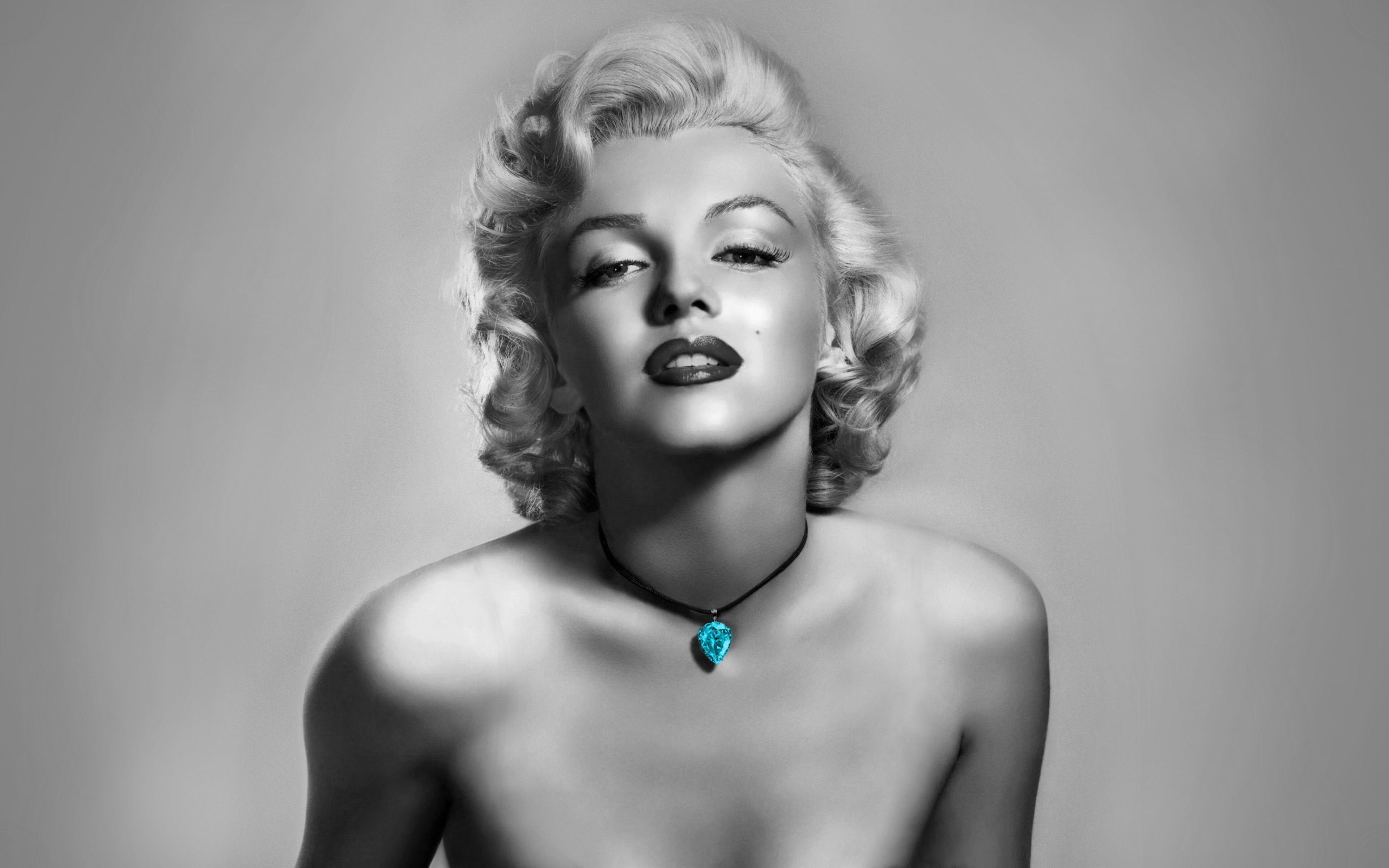 Blonde Celebrity Diamond Marilyn Monroe 3840x2400