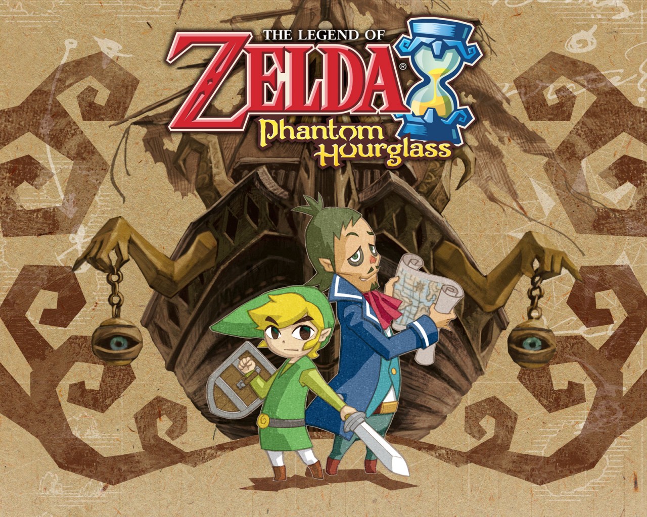 Linebeck The Legend Of Zelda Link The Legend Of Zelda Phantom Hourglass 1280x1024