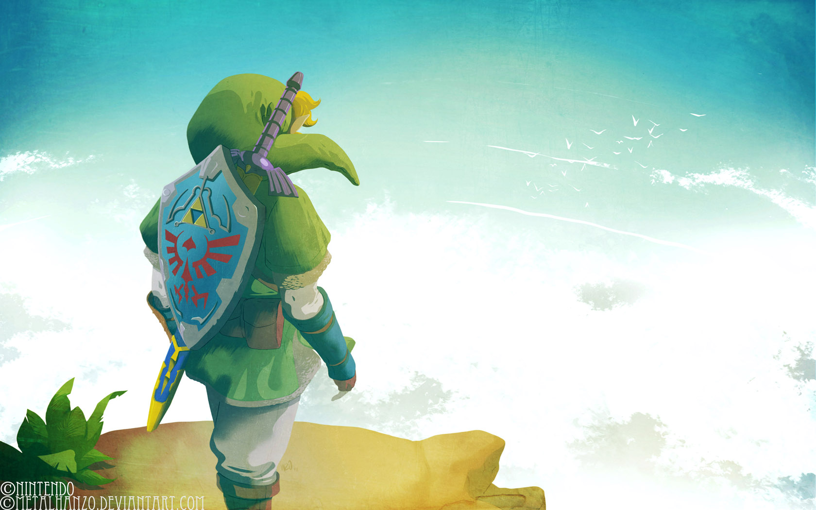 Link The Legend Of Zelda Skyward Sword 1680x1050