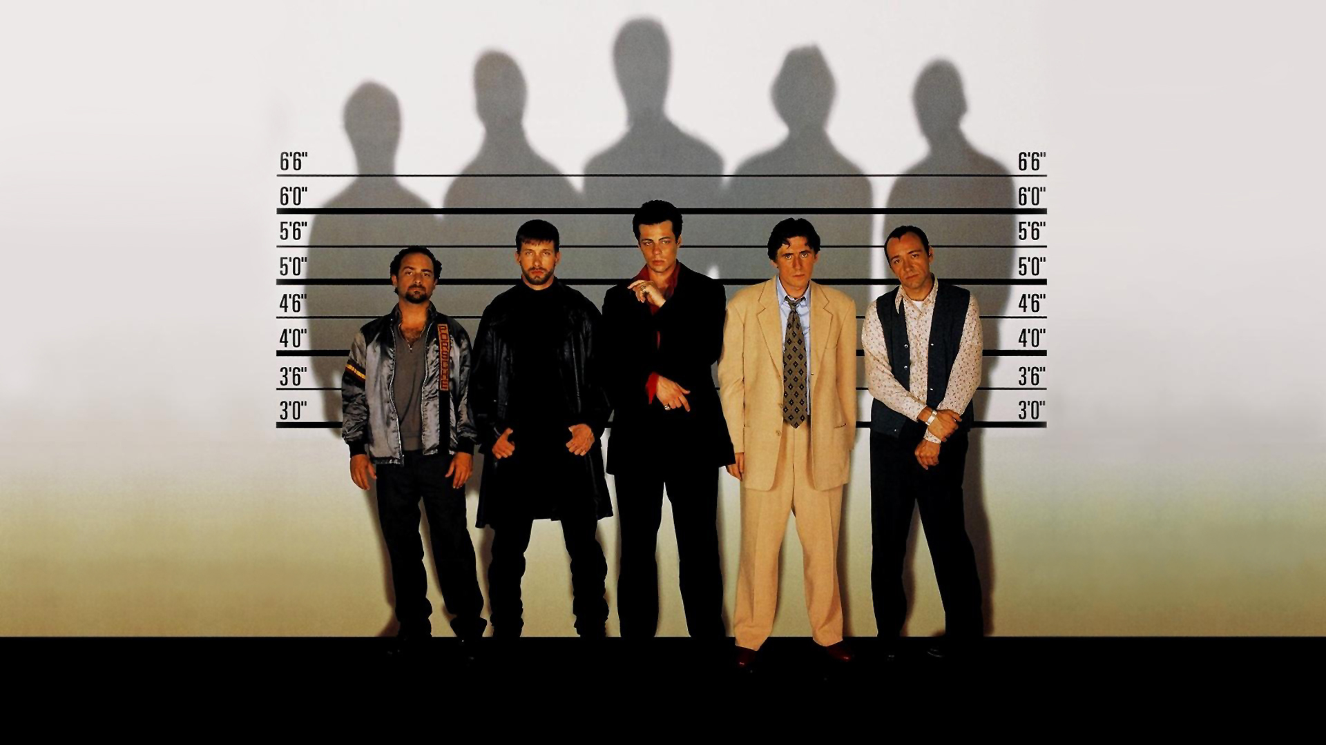 Benicio Del Toro Gabriel Byrne Kevin Pollak Kevin Spacey Stephen Baldwin 1920x1080