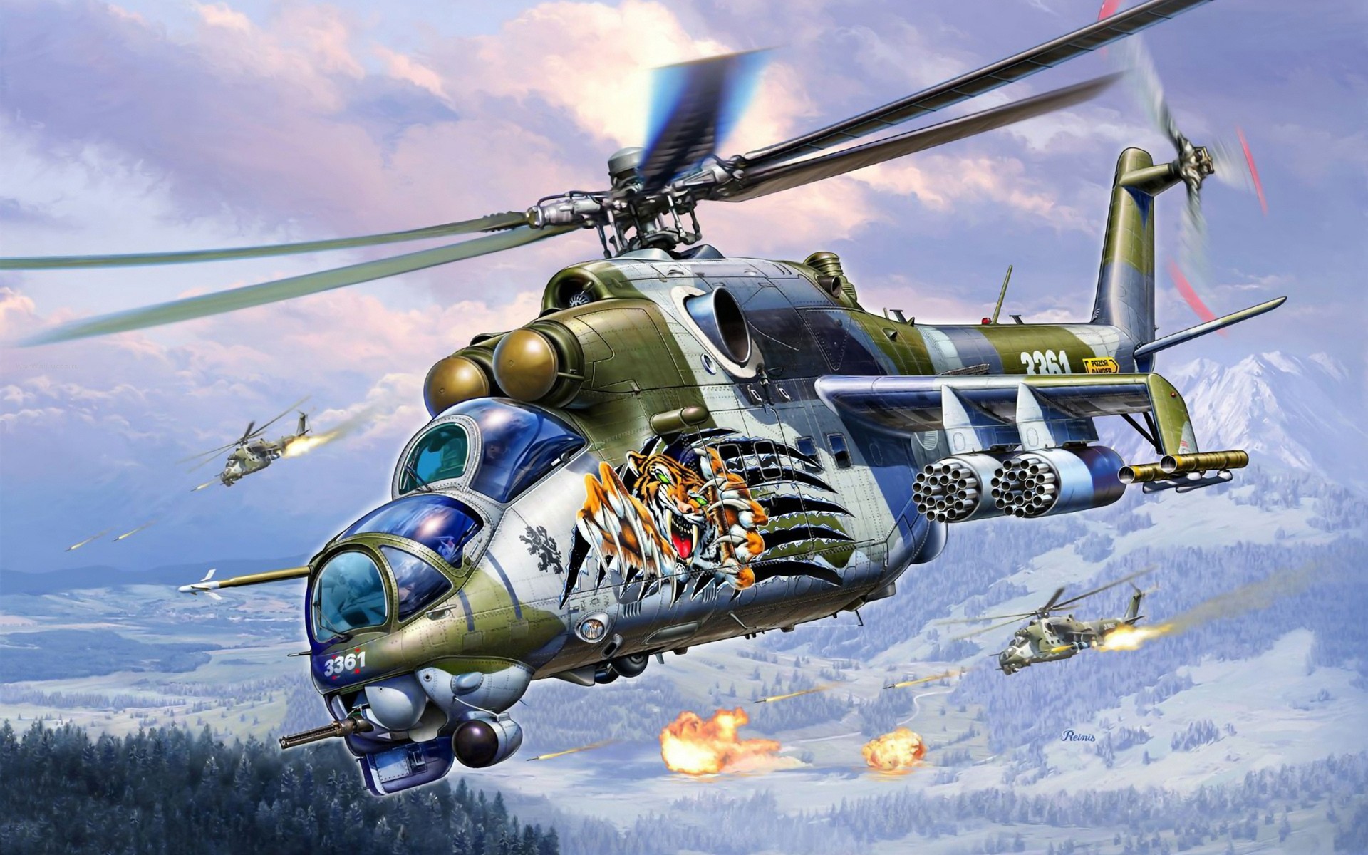 Military Mil Mi 24 1920x1200