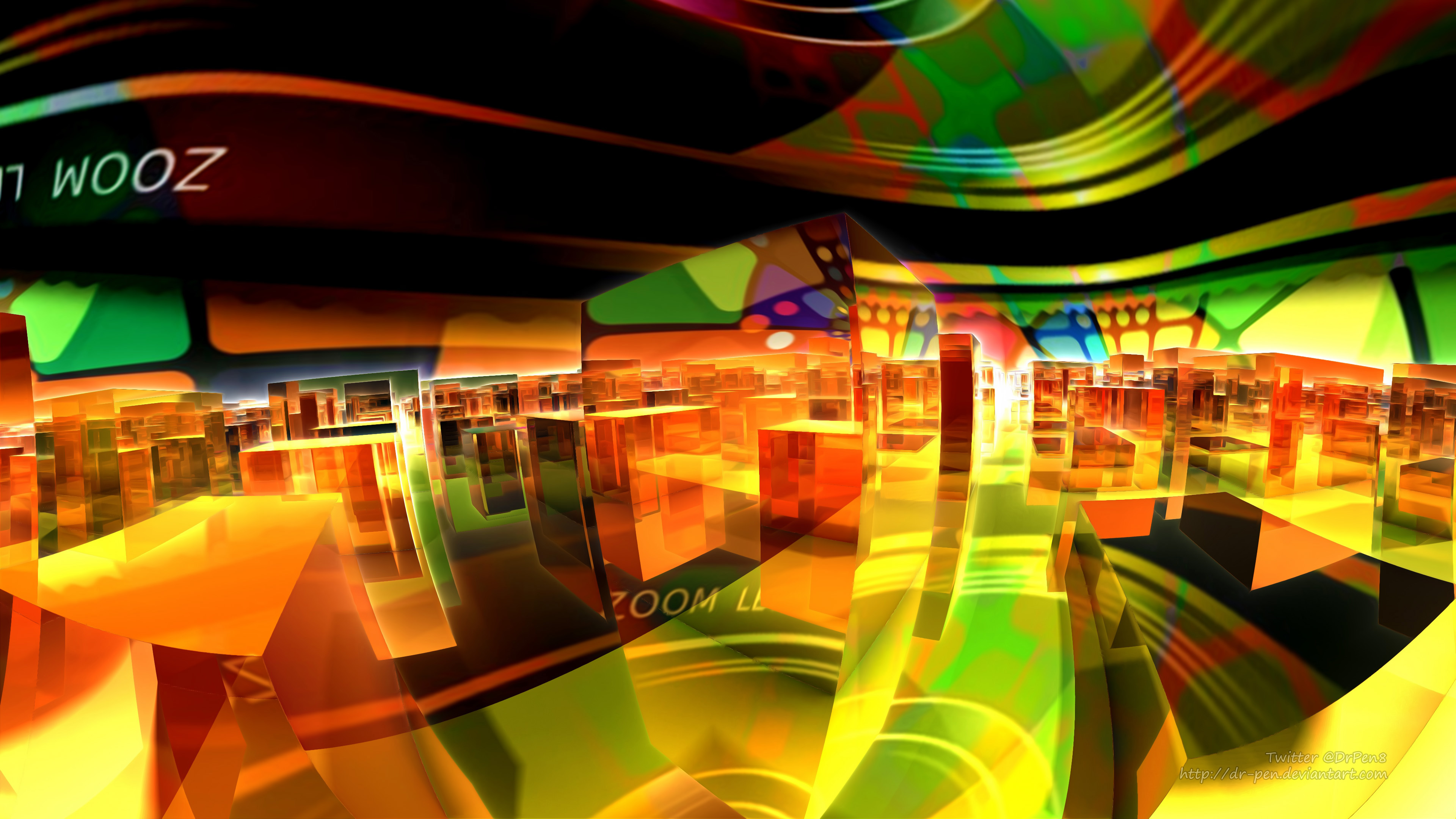3d Abstract Artistic Cgi Colorful Colors Digital Art Fractal Mandelbulb 3d 3840x2160
