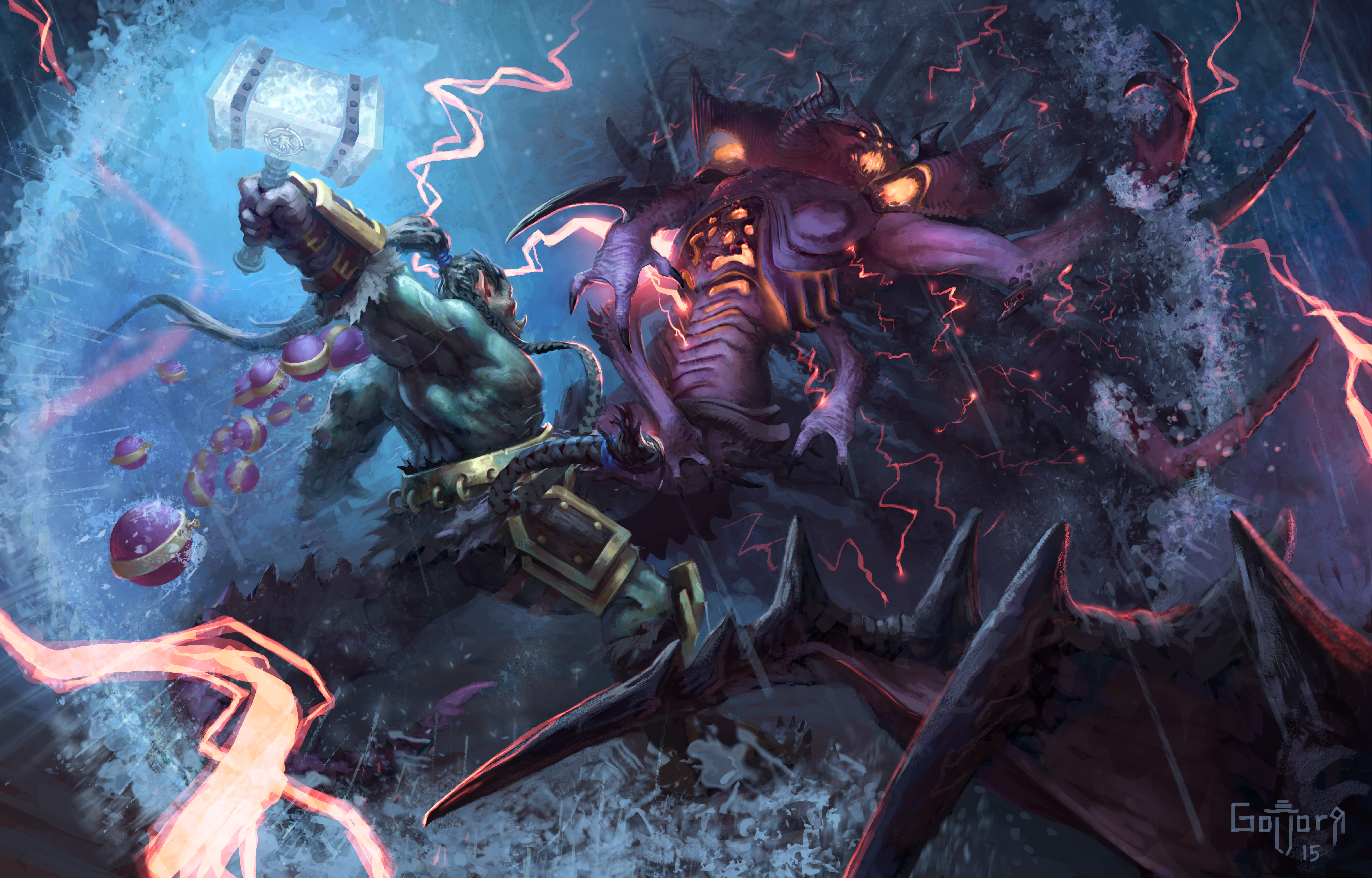 Diablo Heroes Of The Storm Orc Thrall World Of Warcraft 6253x4000