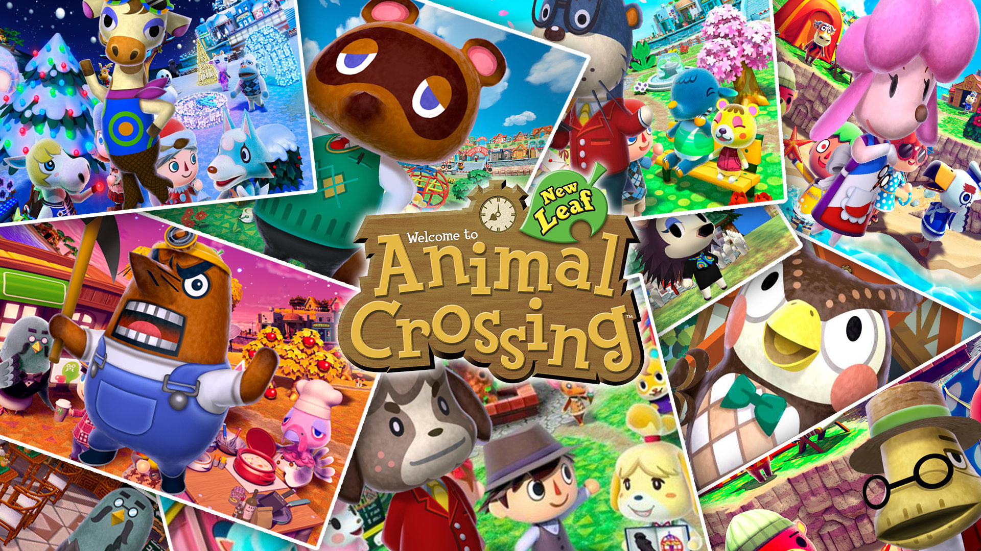 Video Game Animal Crossing New Leaf 1920x1080