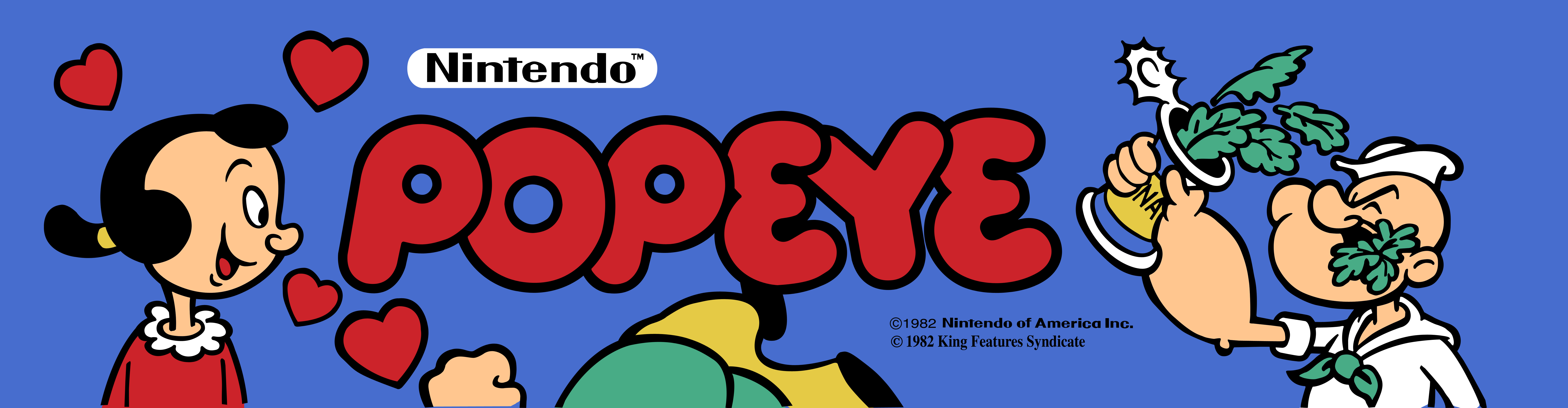 Video Game Popeye 8750x2275