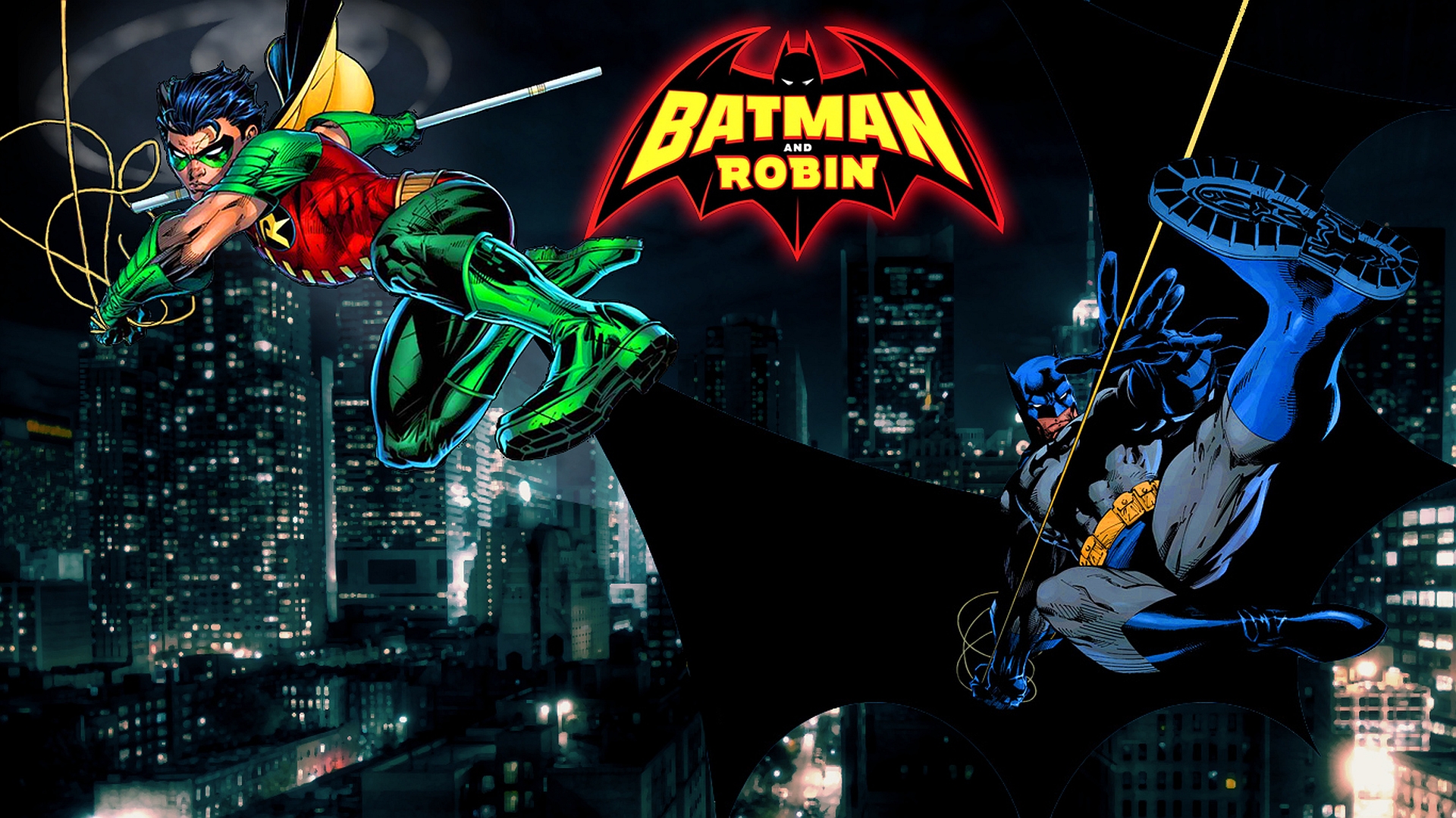 Batman Robin Dc Comics 1920x1079