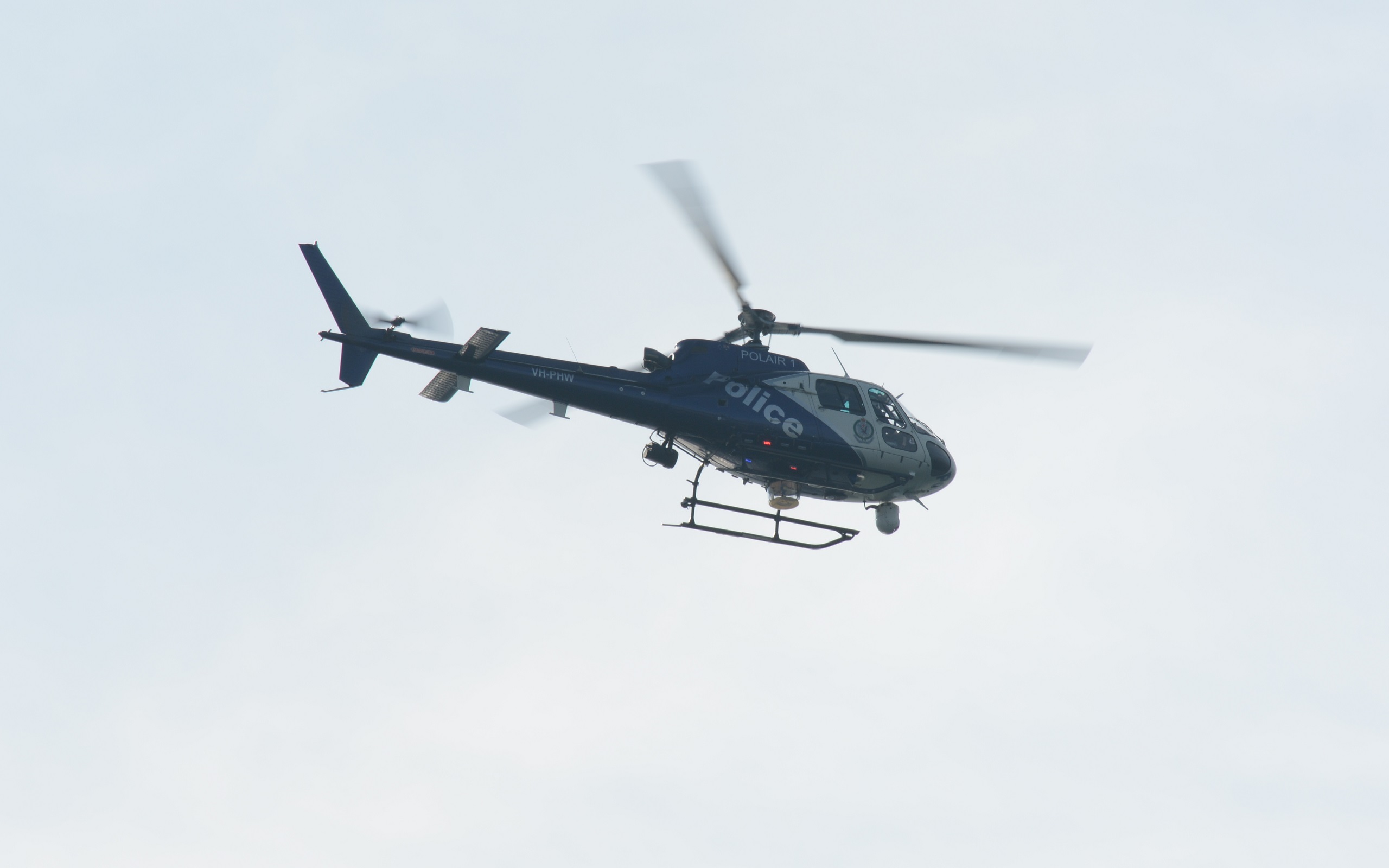 Eurocopter Helicopter Police Vehicle 2560x1600