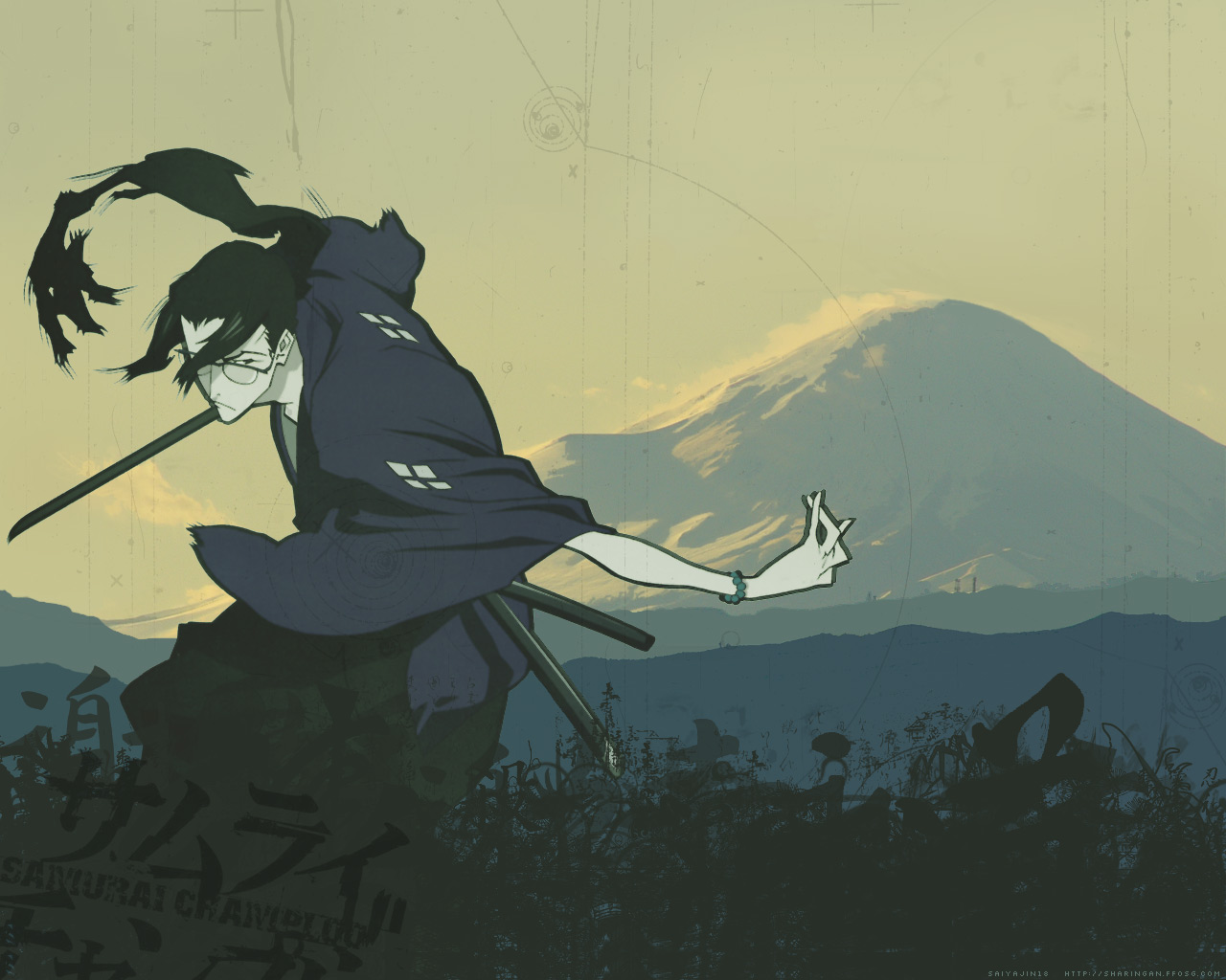 Jin Samurai Champloo 1280x1024